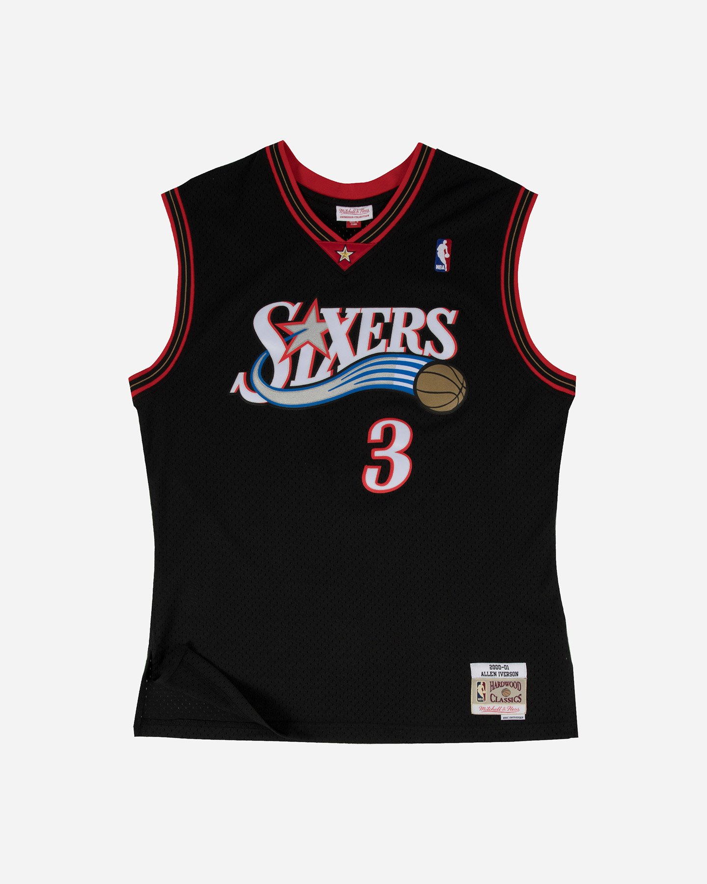 Canotta basket MITCHELL&NESS NBA PHILADELPHIA 76ERS ALLEN IVERSON M - 0 | Cisalfa Sport