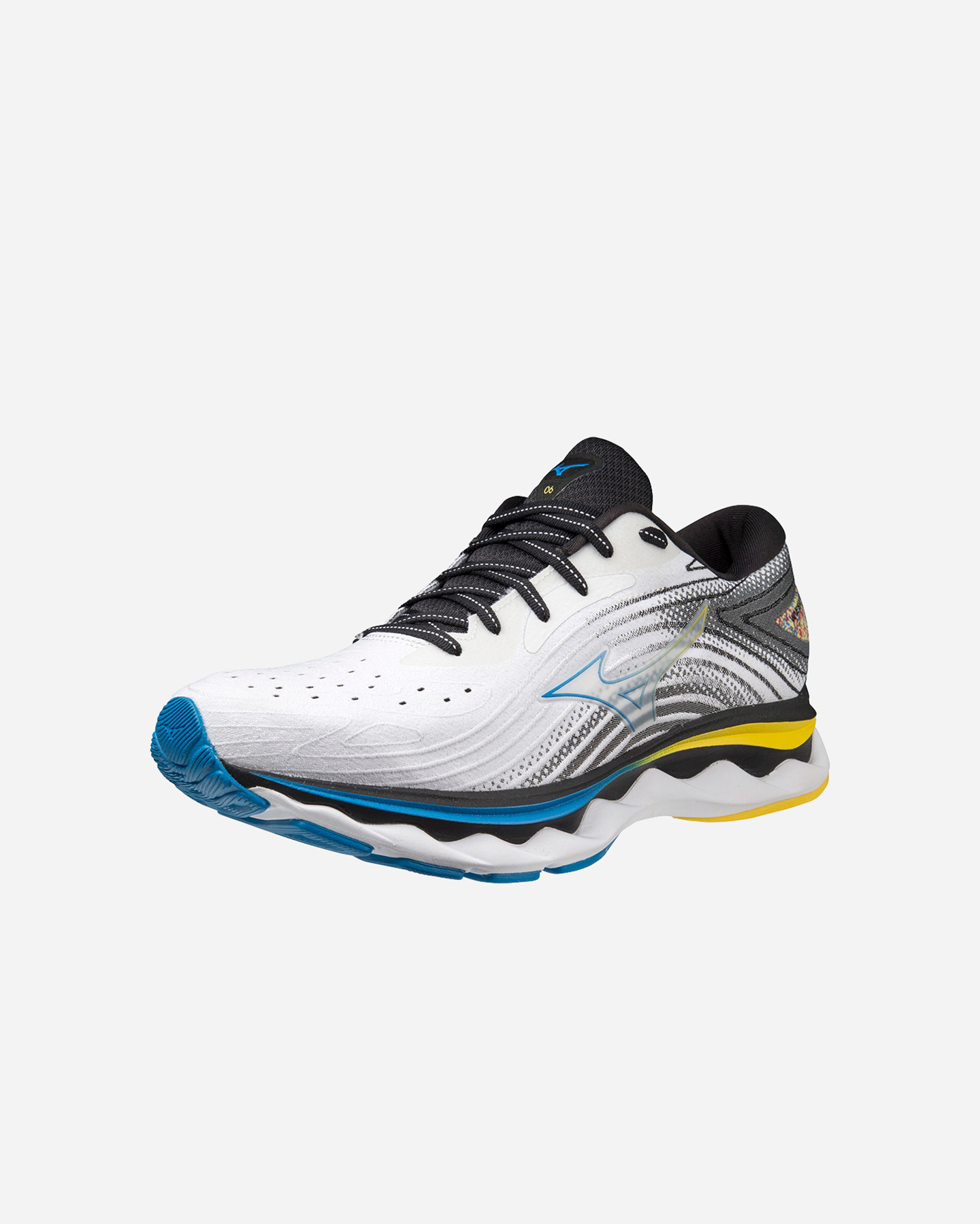 Scarpe running MIZUNO WAVE SKY 6 M - Bianco - 3 | Cisalfa Sport