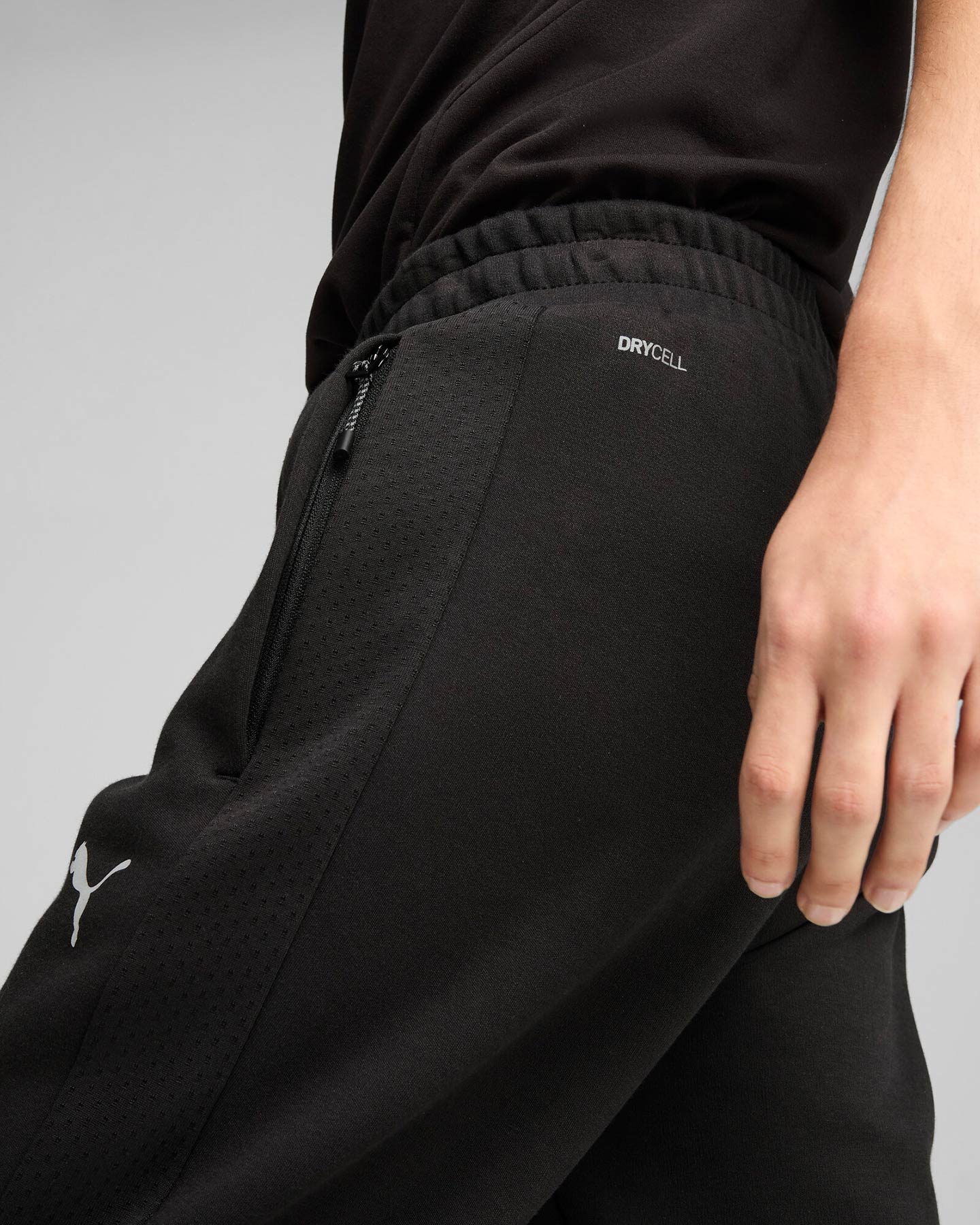Pantalone PUMA EVOSTRIPE KNIT M - Nero - 3 | Cisalfa Sport