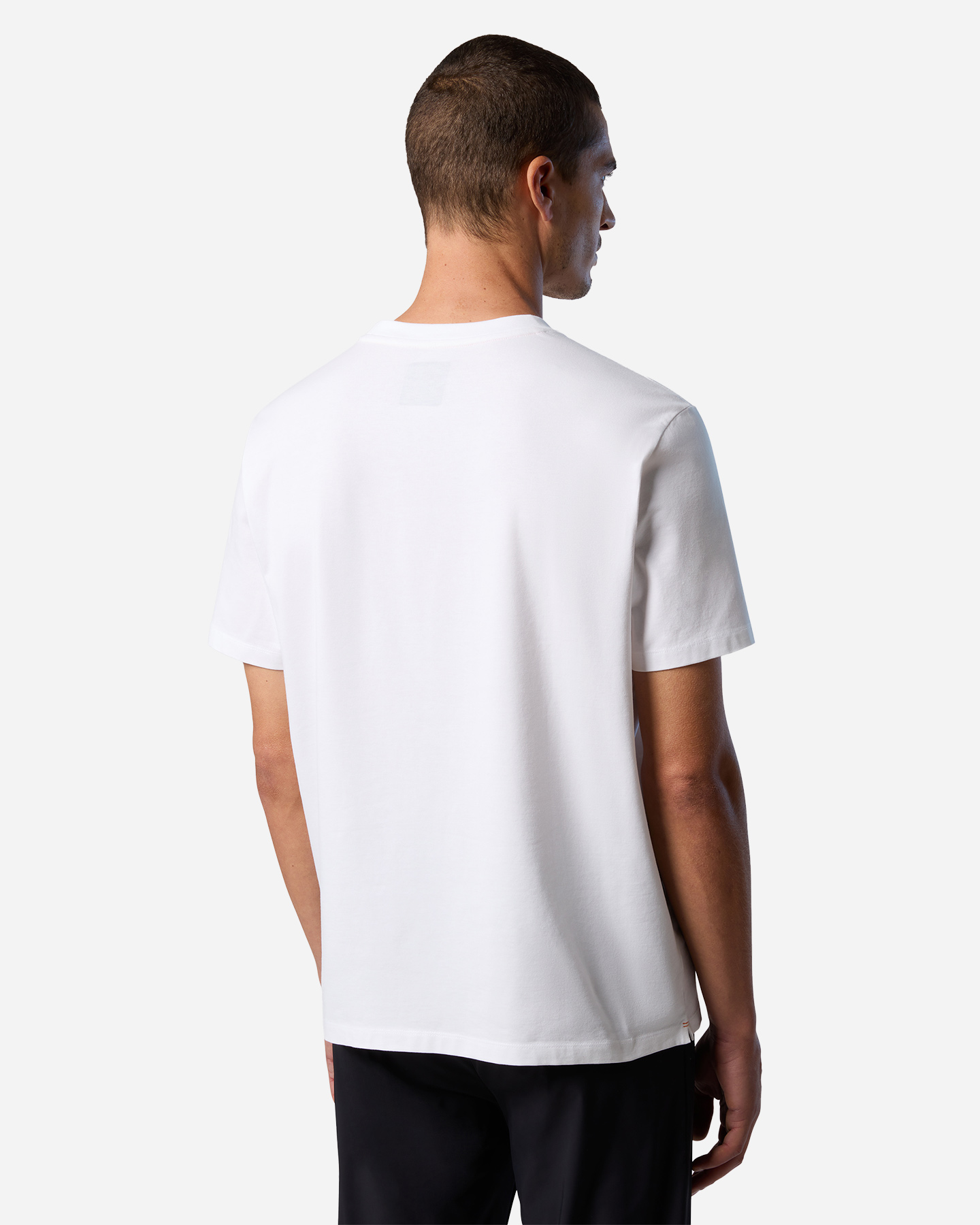T-shirt NORTH SAILS SMALL PATCH TECK M - Bianco - 2 | Cisalfa Sport