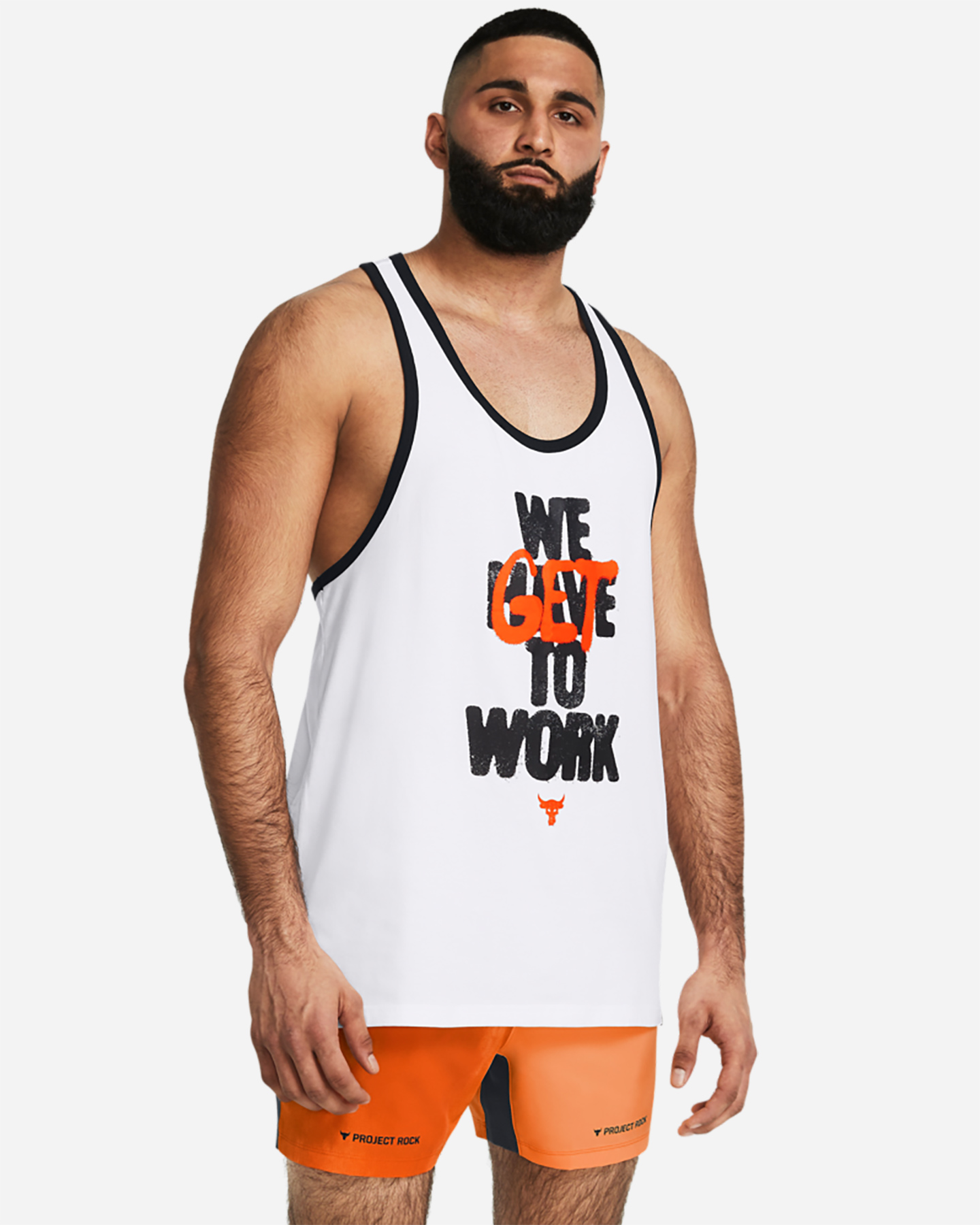 Canotta UNDER ARMOUR THE ROCK PJT GET WORK M - 2 | Cisalfa Sport