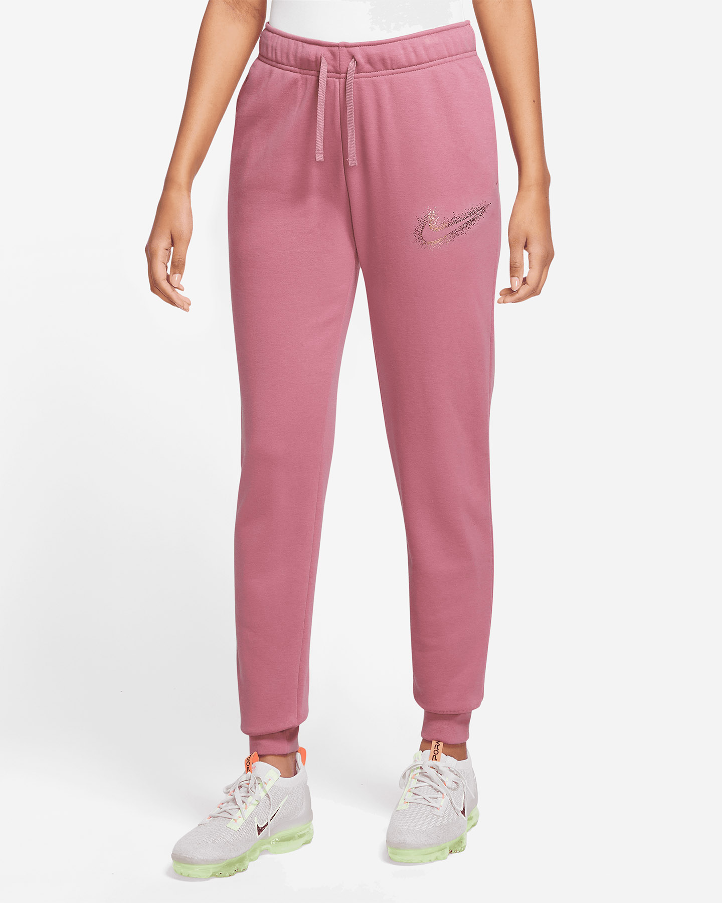 Pantalone NIKE CUFFS LOGO GLITTER LEG W - 0 | Cisalfa Sport