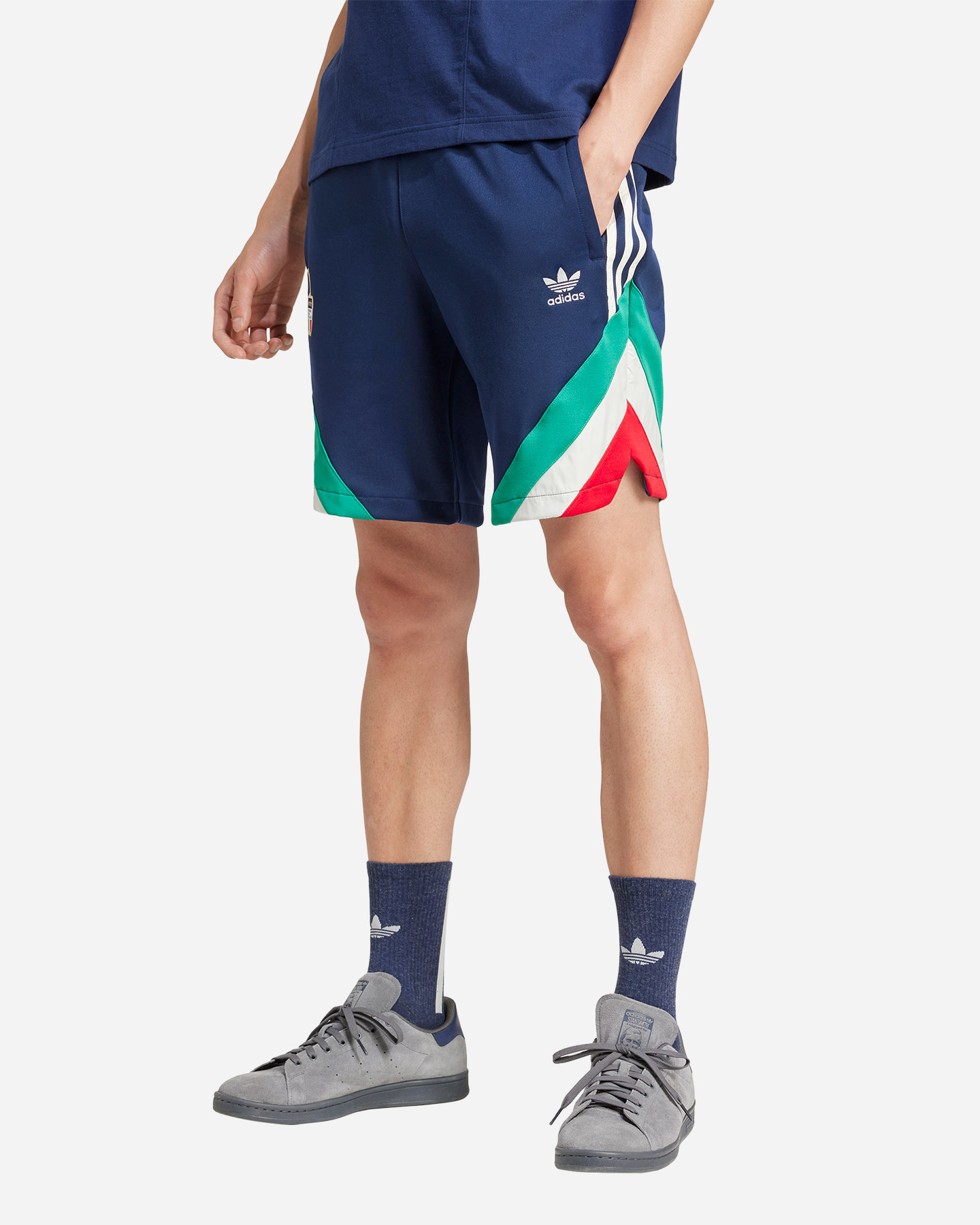 Pantaloncini Calcio Ufficiali Adidas Italia 24 25 M IY4629 Cisalfa Sport