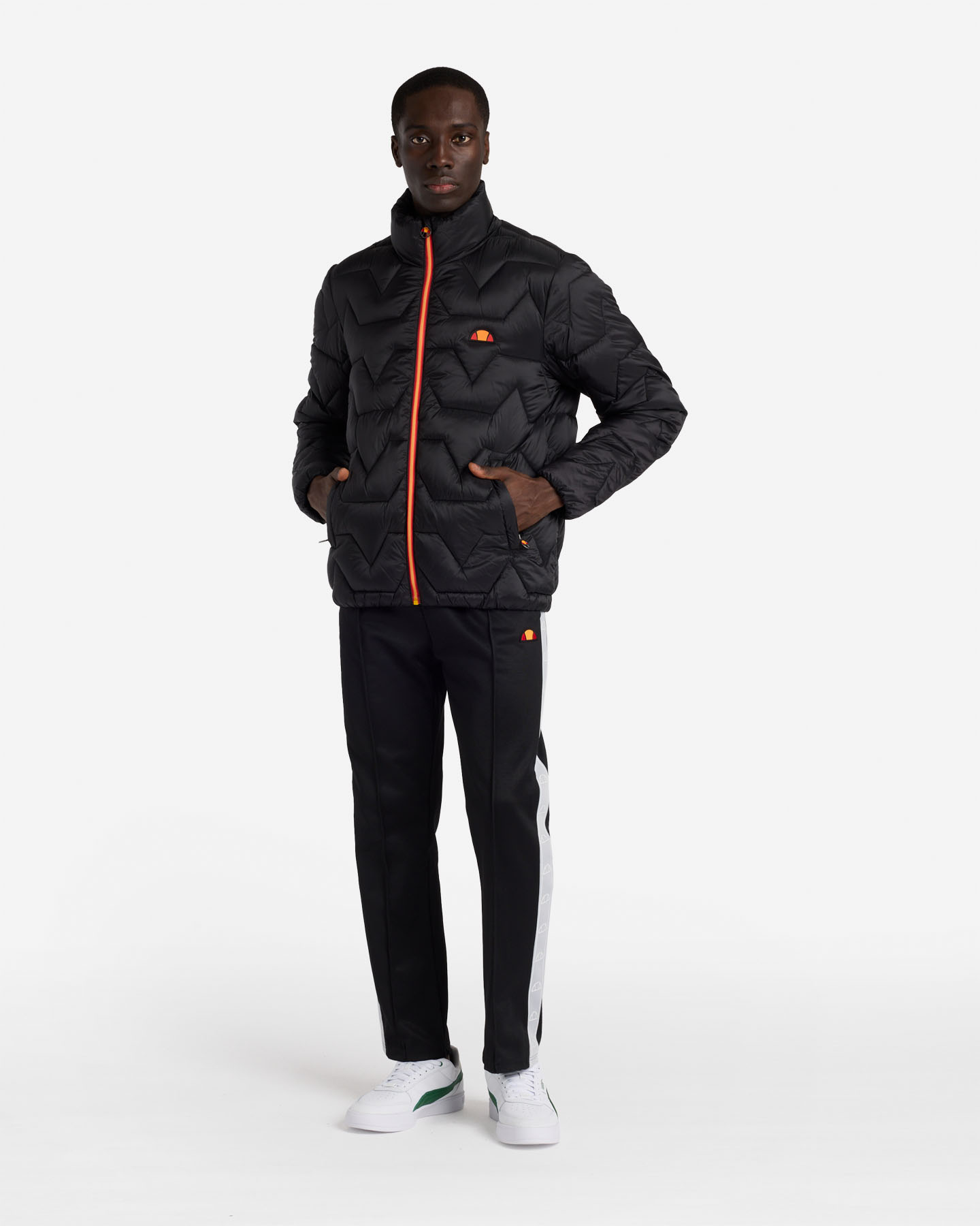Giubbotto ELLESSE CLASSIC PATCH M - Nero - 2 | Cisalfa Sport