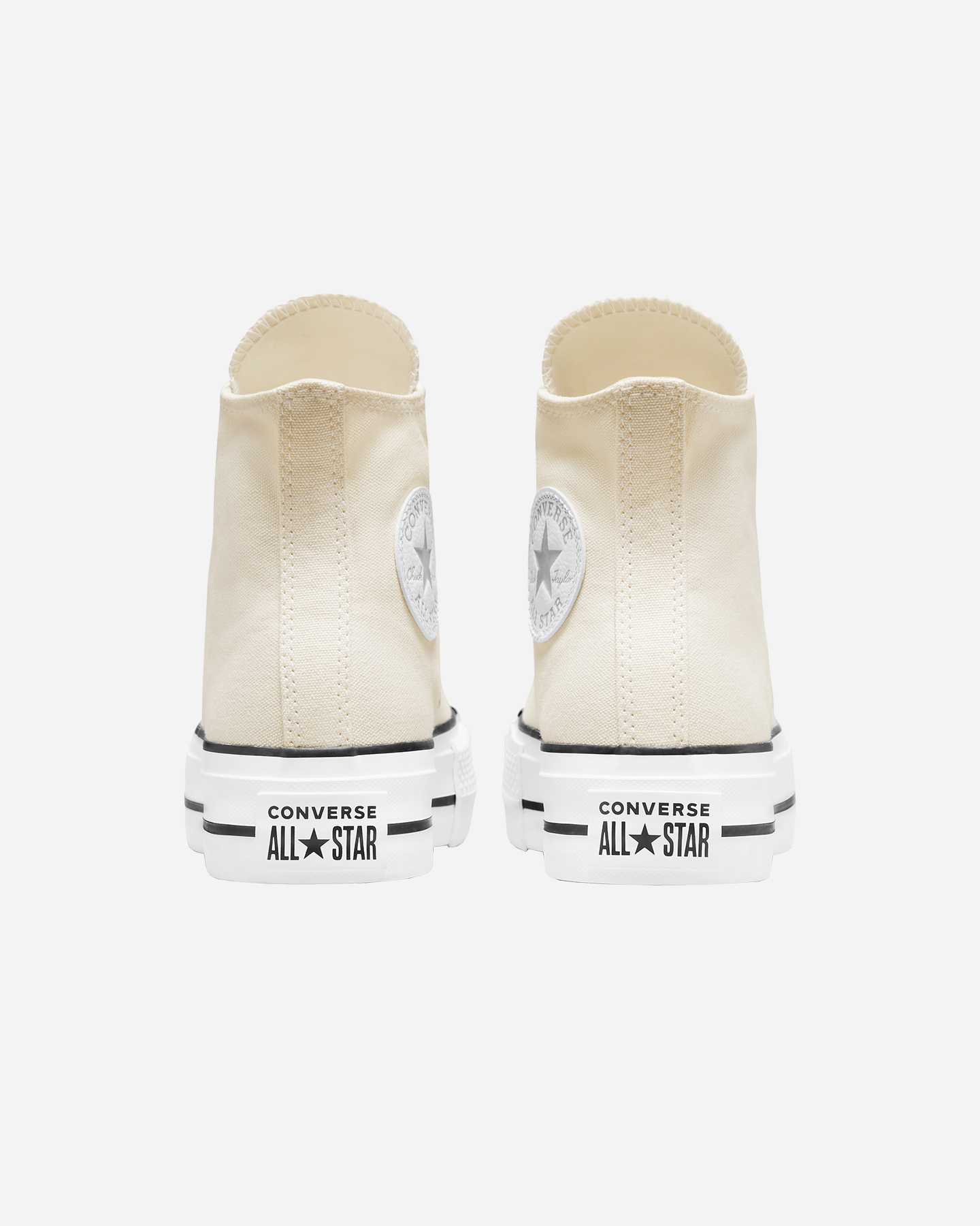 Scarpe sneakers CONVERSE CHUCK TAYLOR ALL STAR LIFT HIGH PLATFORM W - Beige - 4 | Cisalfa Sport