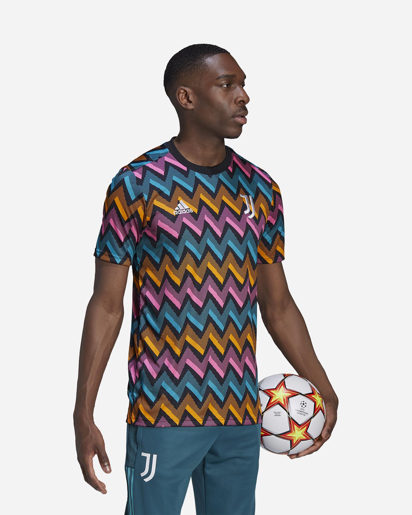 Maglia calcio ufficiale ADIDAS JUVE PREMATCH 21-22 M - 2 | Cisalfa Sport