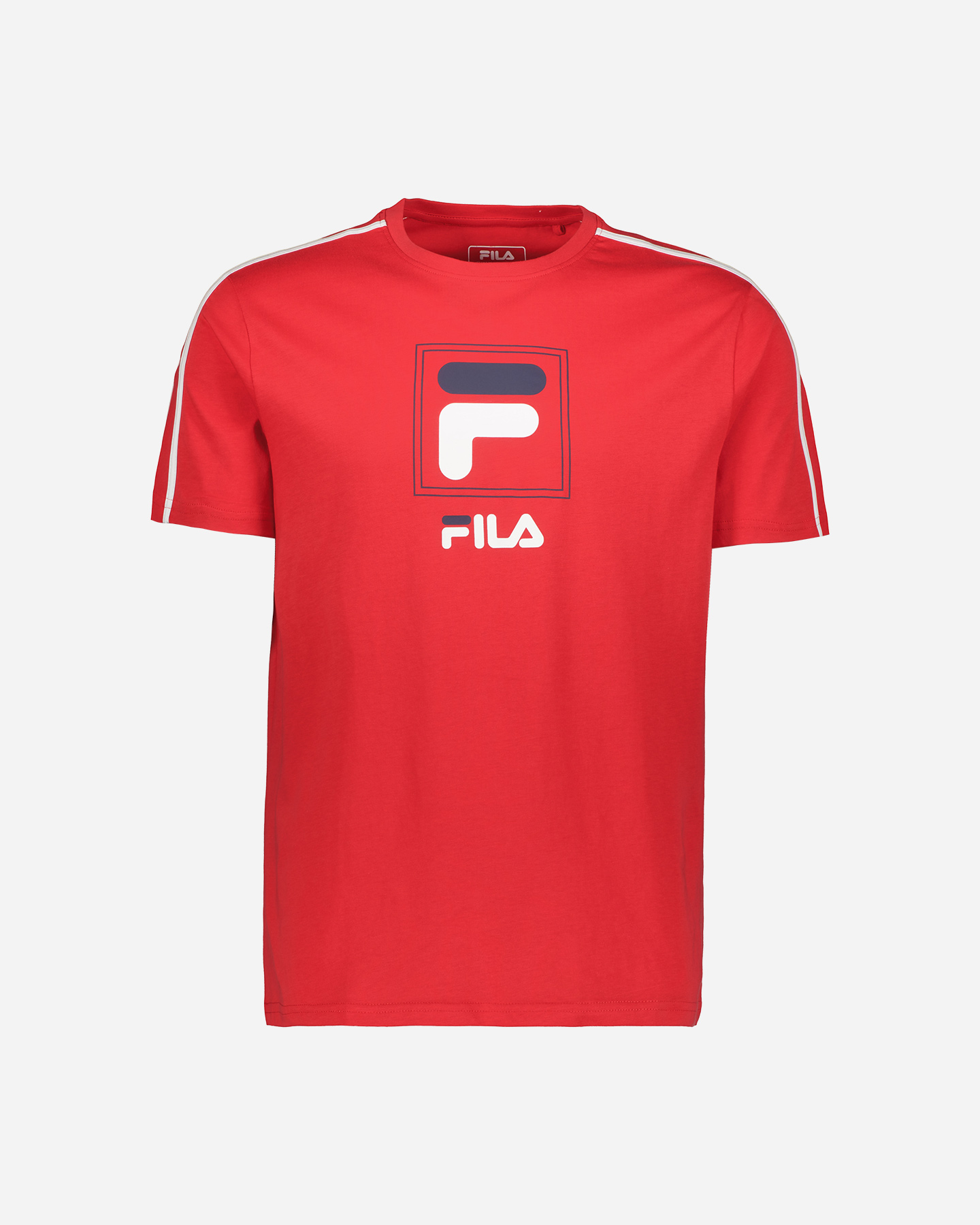 T-shirt FILA LOGO BOX M - Rosso - 5 | Cisalfa Sport
