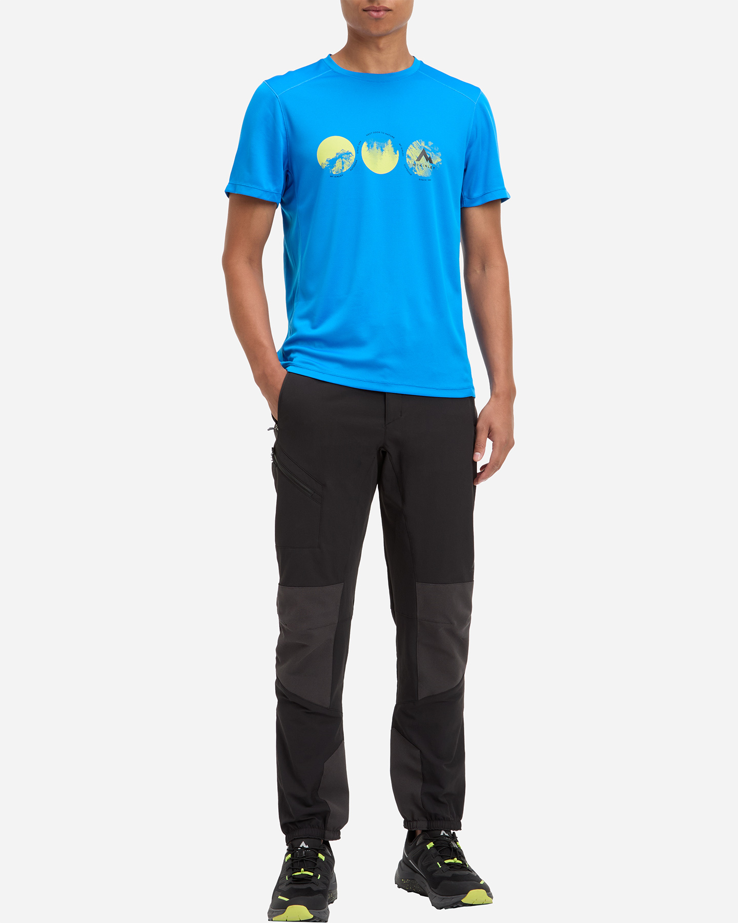 T-shirt MCKINLEY FABI II M - Blu royal - 3 | Cisalfa Sport