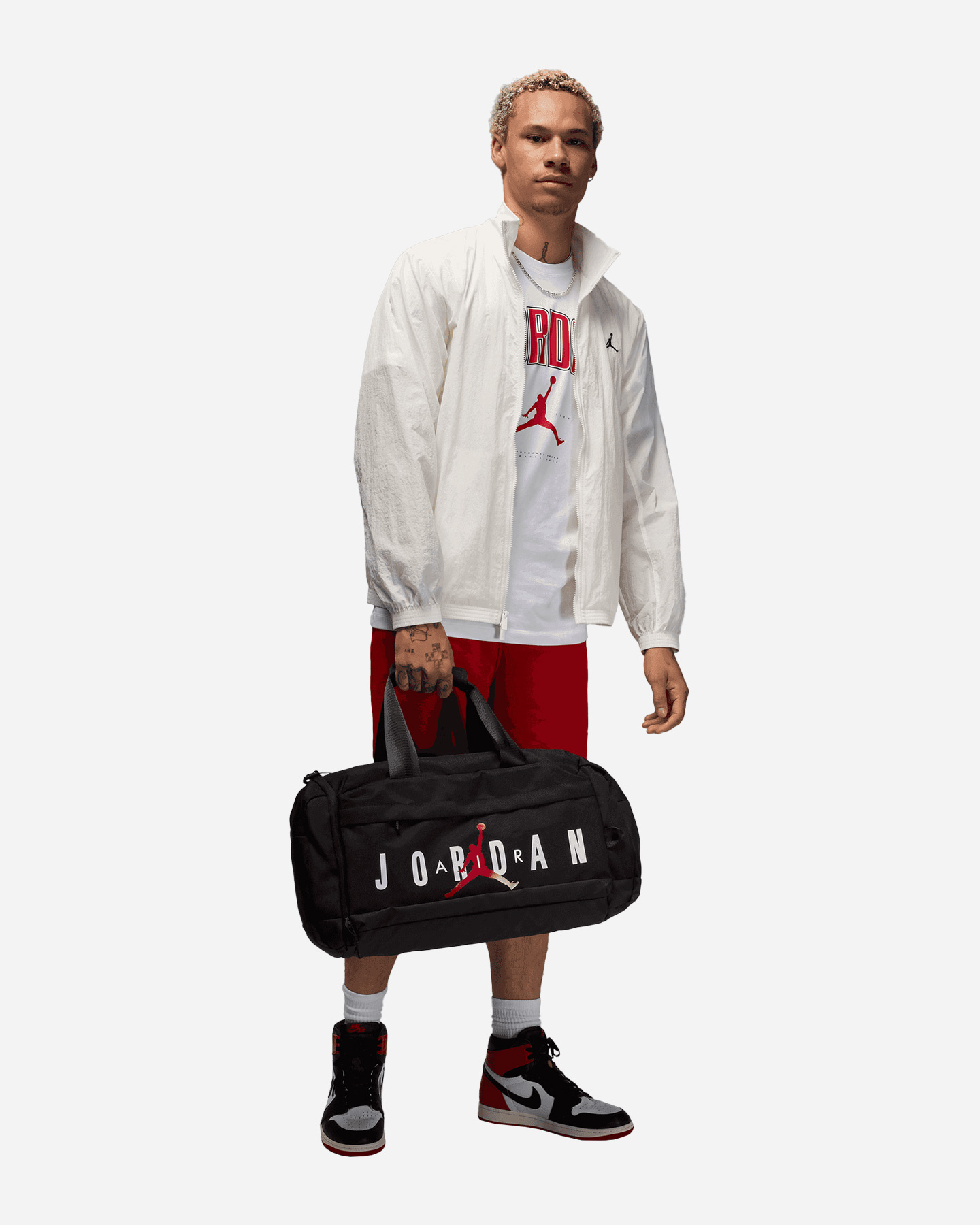 T-shirt NIKE JORDAN PRINTED M - Bianco - 2 | Cisalfa Sport