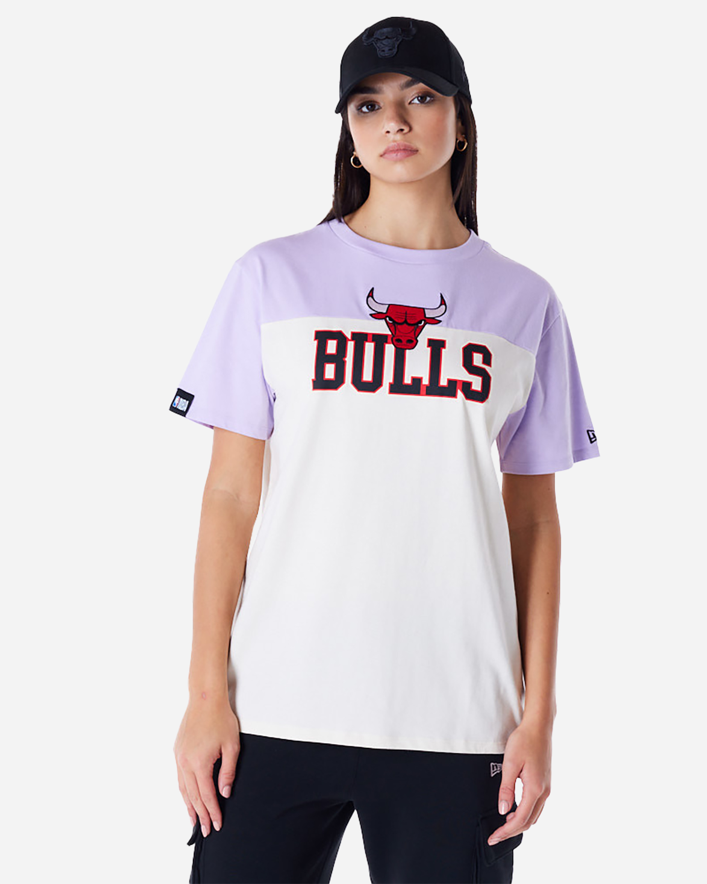 T-shirt NEW ERA BULLS W - Lilla - 0 | Cisalfa Sport