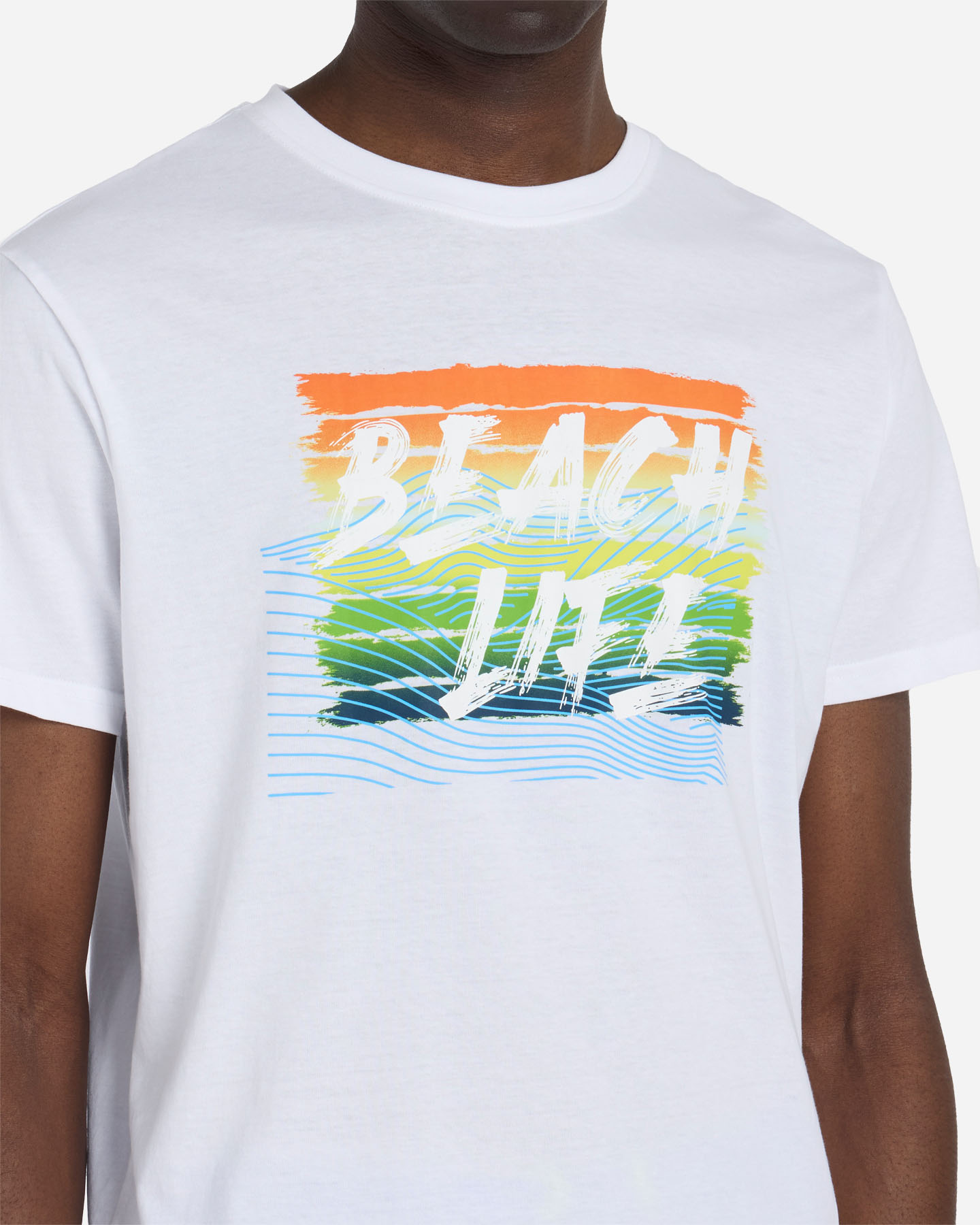 T-shirt ADMIRAL BEACH LIFE M - Bianco - 5 | Cisalfa Sport