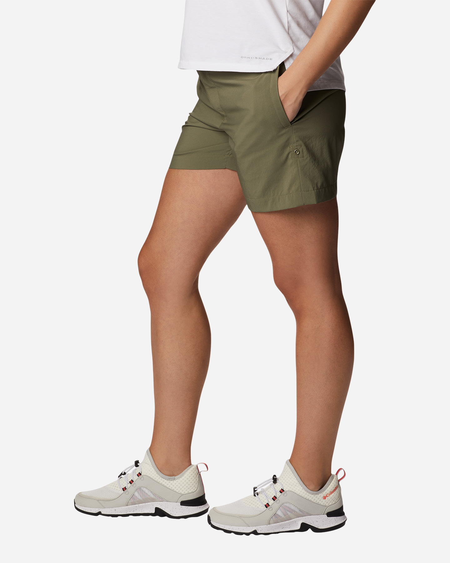 Pantaloncini COLUMBIA SILVER RIDGE W - Verde - 1 | Cisalfa Sport
