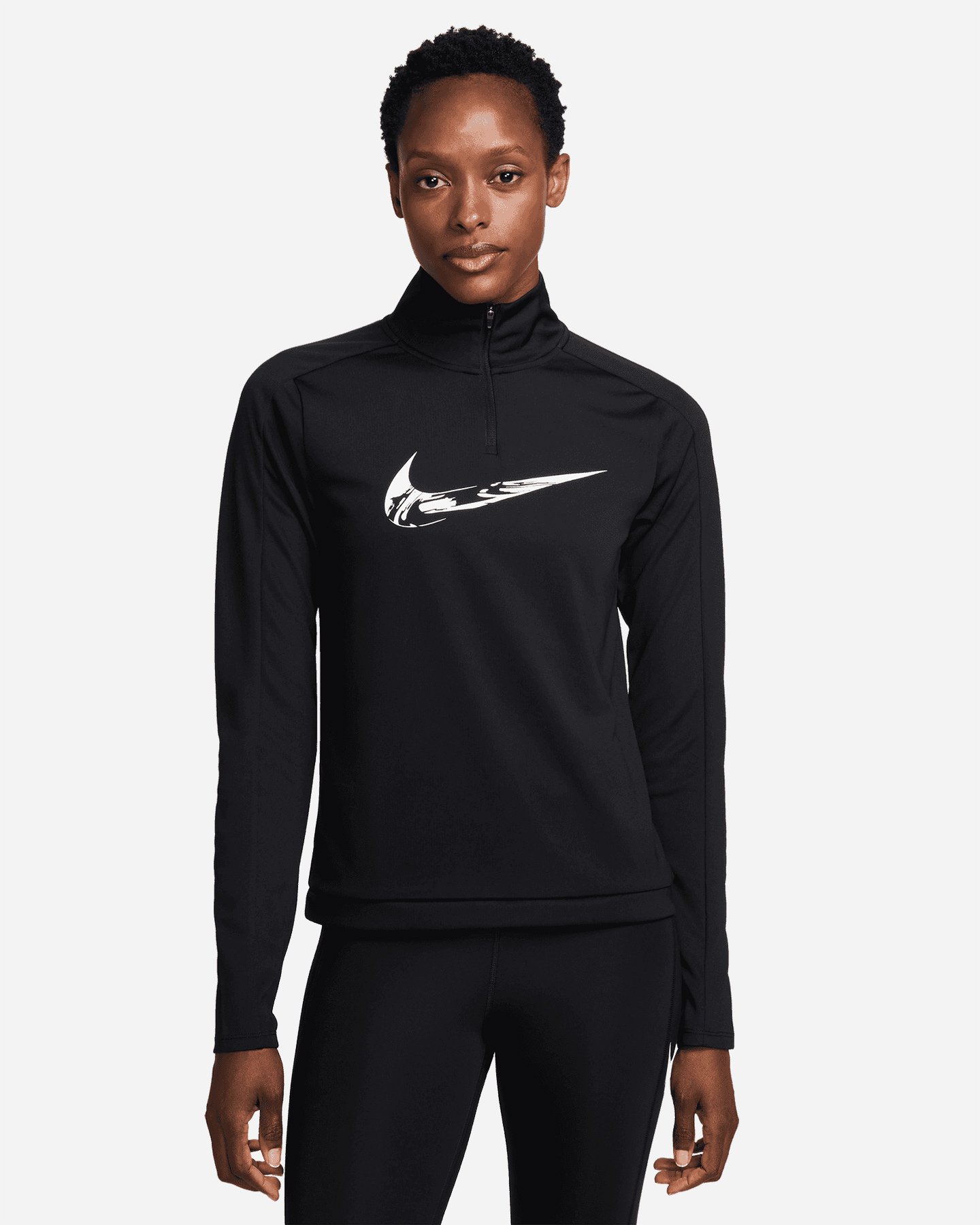 Maglia running NIKE SWOOSH W - 0 | Cisalfa Sport