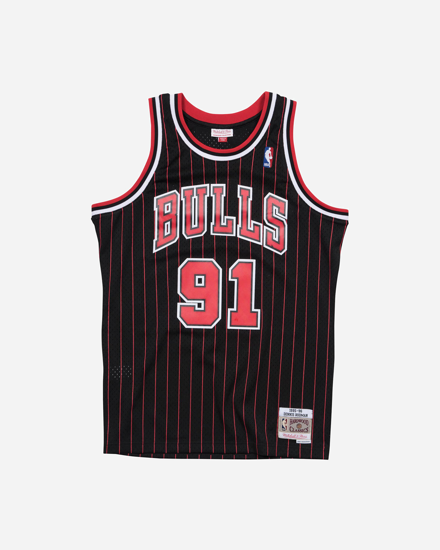 Canotta basket MITCHELL&NESS CHICAGO BULLS DENNIS RODMAN '95 M - S4127289-BLACK/BLAC - 0 | Cisalfa Sport