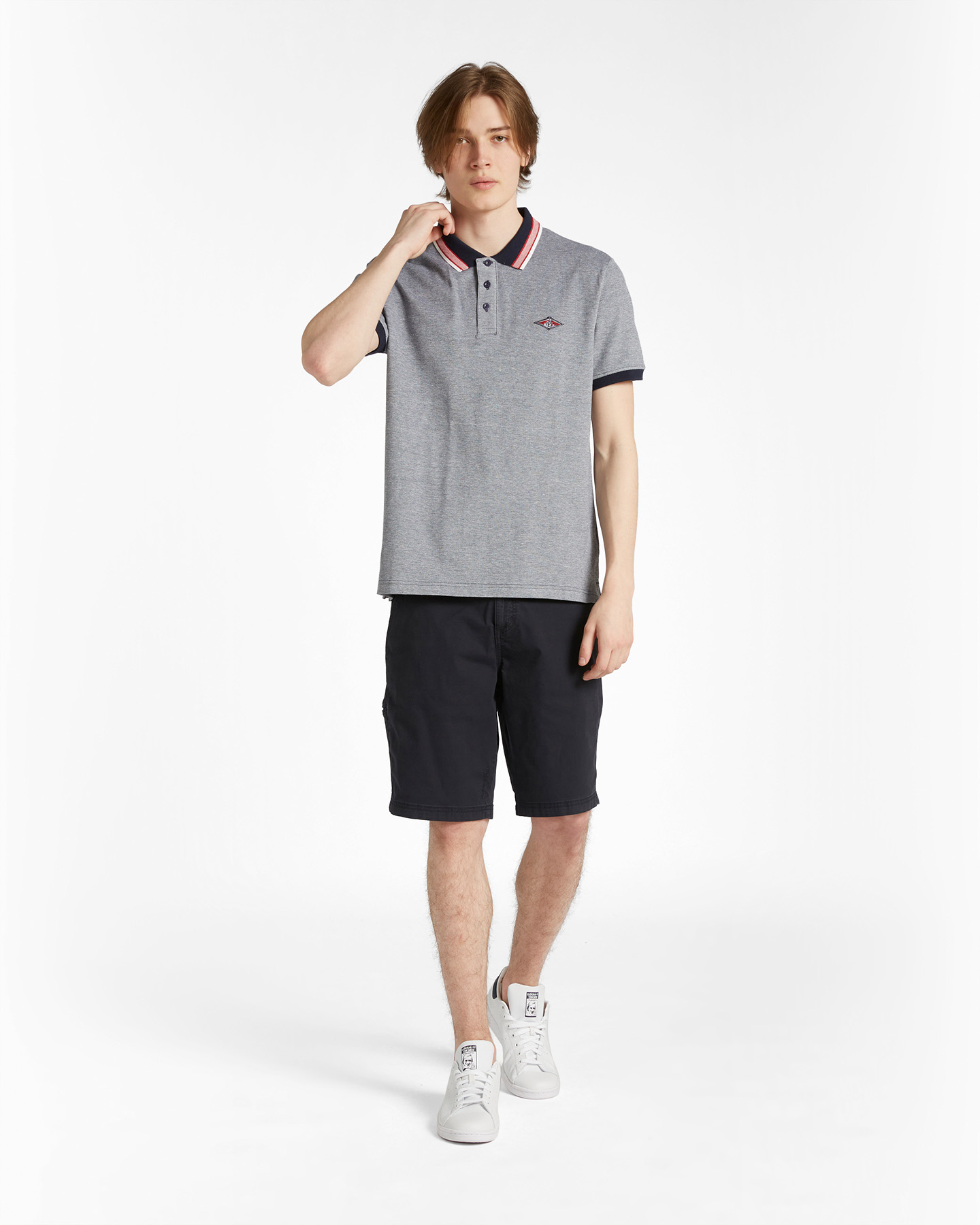 Polo BEAR ICONIC SMALL LOGO M - Blu - 1 | Cisalfa Sport