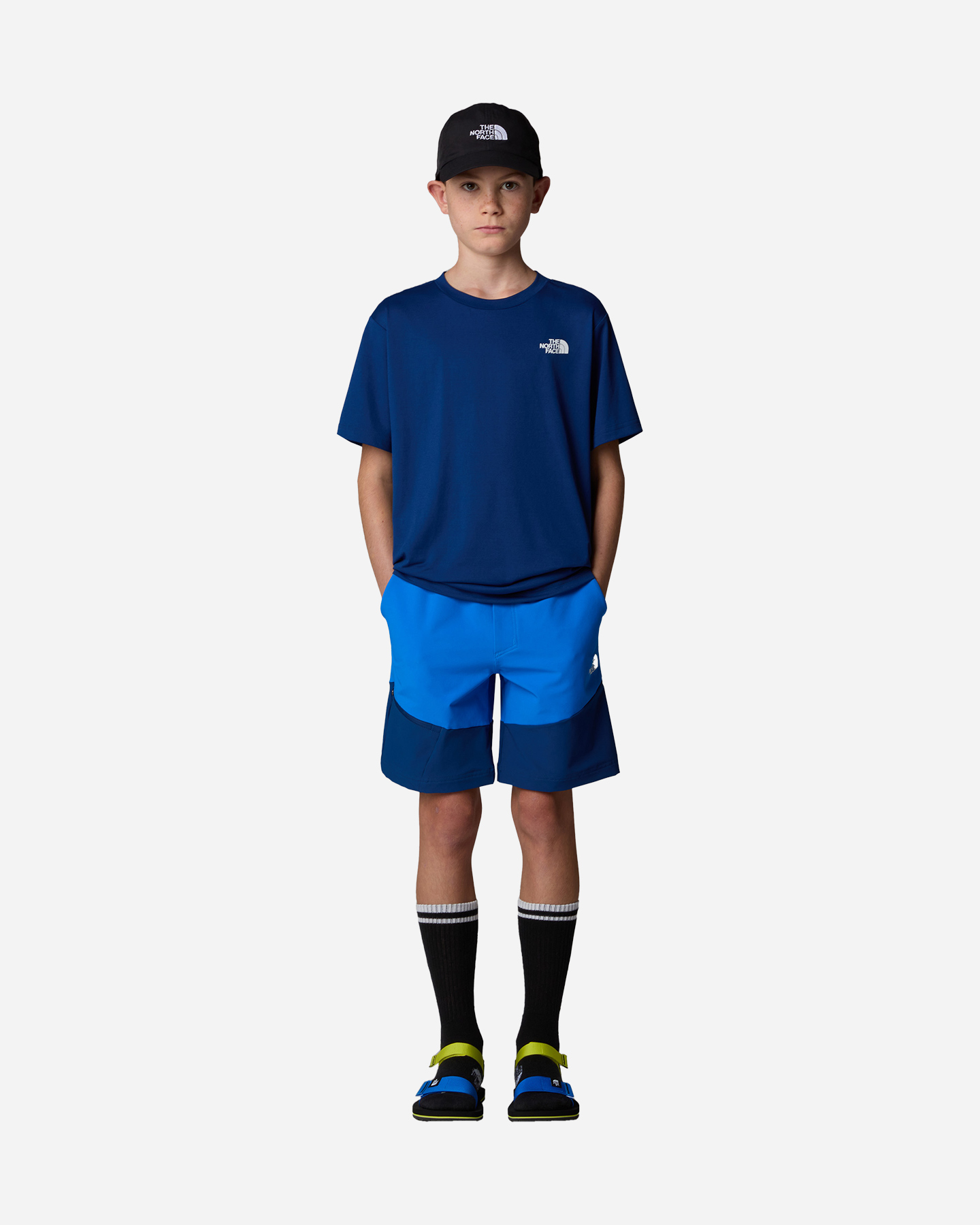 Pantaloncini THE NORTH FACE TEEN HIKE JR - Blu - 4 | Cisalfa Sport