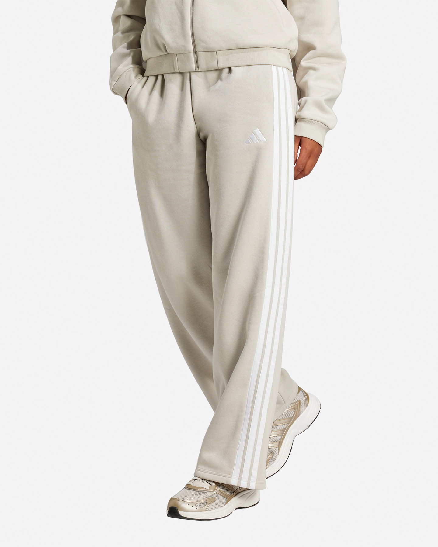 Pantalone ADIDAS 3STRIPES ESSENTIAL W - Grigio - 1 | Cisalfa Sport