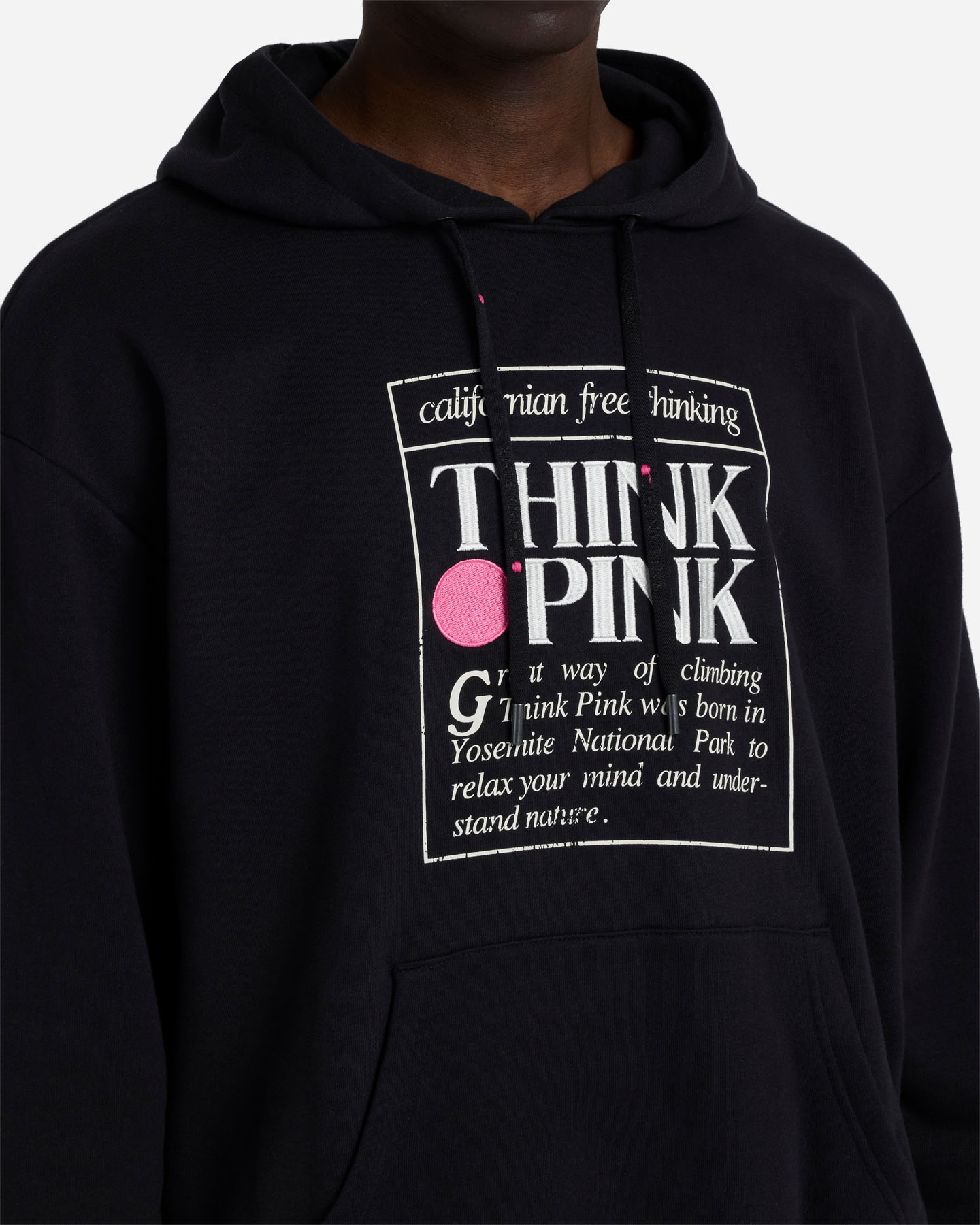 Felpa THINK PINK BIG LOGO M - Nero - 4 | Cisalfa Sport