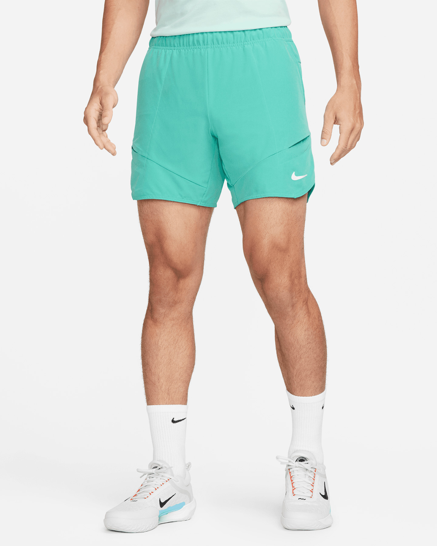 Pantaloncini tennis NIKE ADVANTAGE 7IN M - Verde - 0 | Cisalfa Sport
