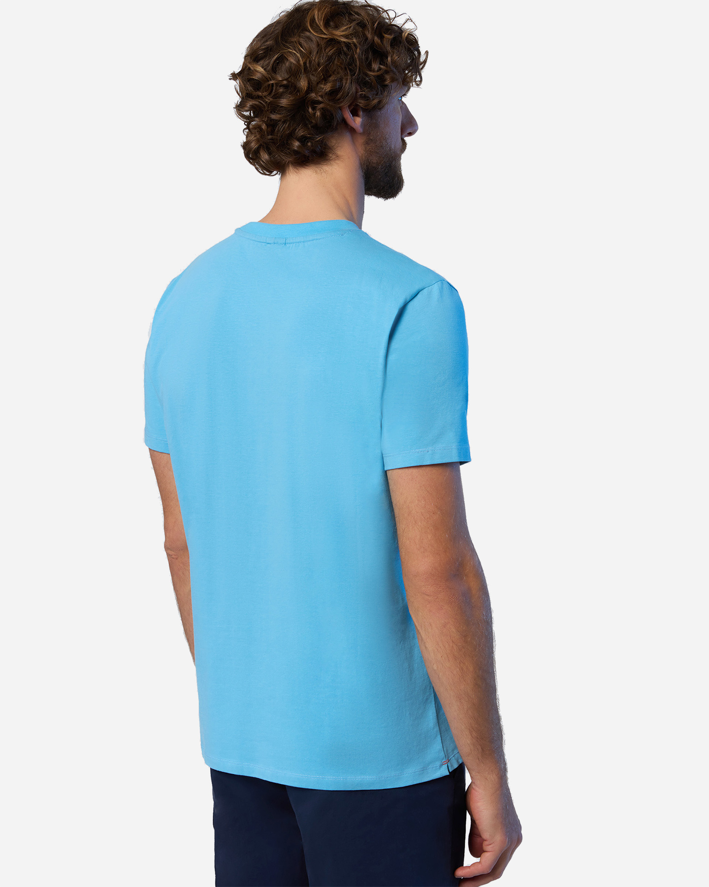 T-shirt NORTH SAILS PATCH TECK M - Azzurro - 3 | Cisalfa Sport