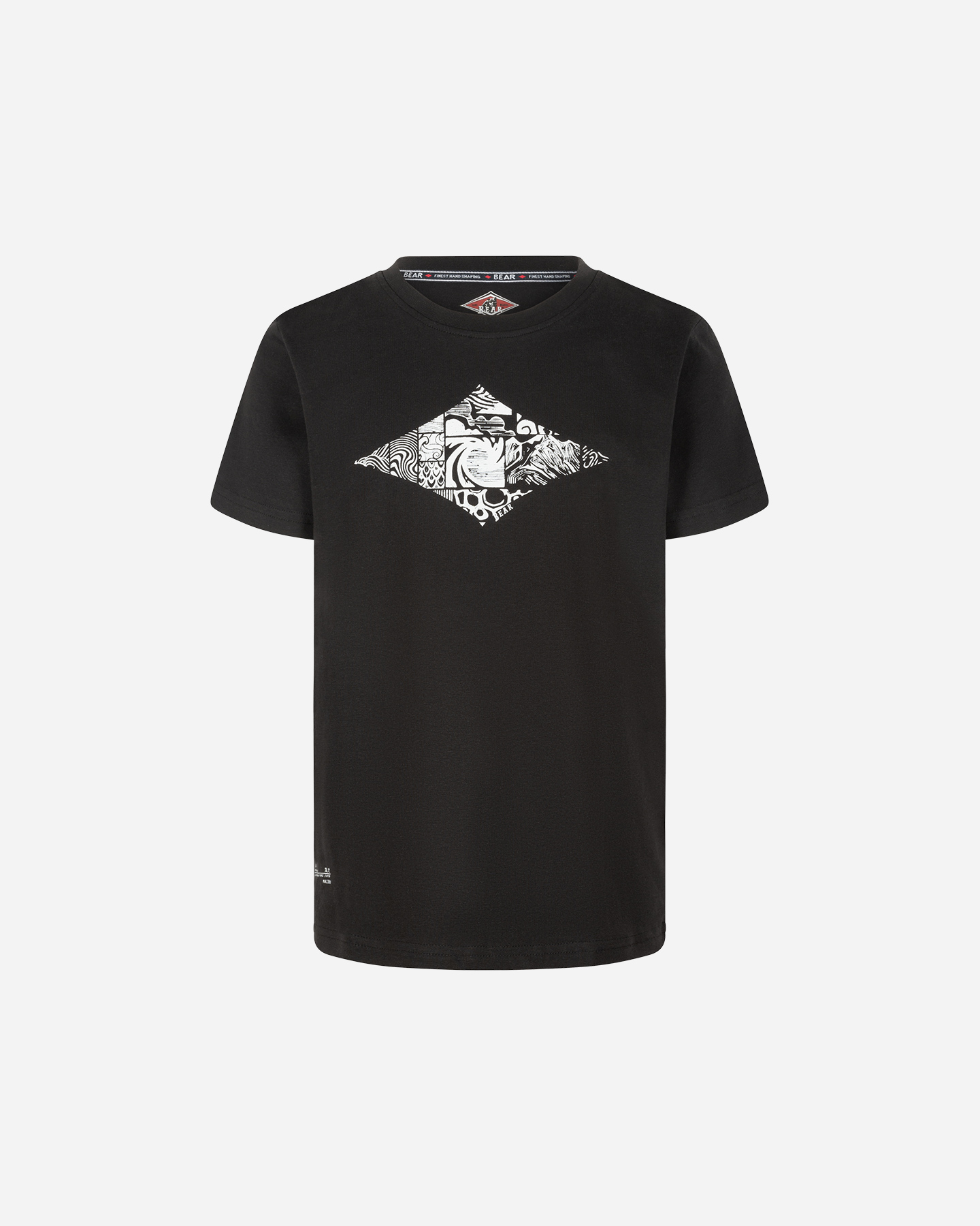 T-shirt BEAR URBAN ASKED JR - Nero - 0 | Cisalfa Sport