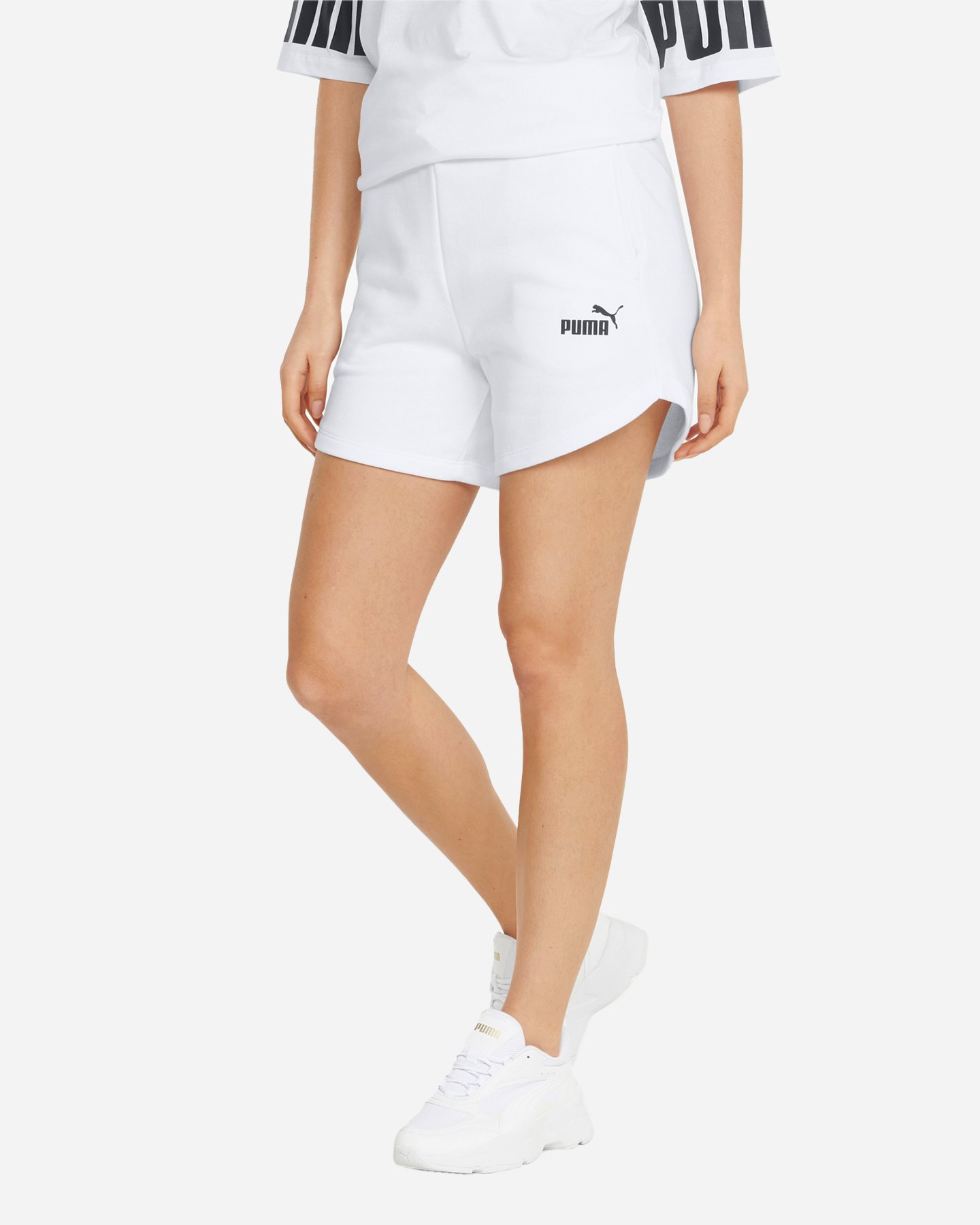 Pantaloncini PUMA ESS HIGH WAIST W - 1 | Cisalfa Sport