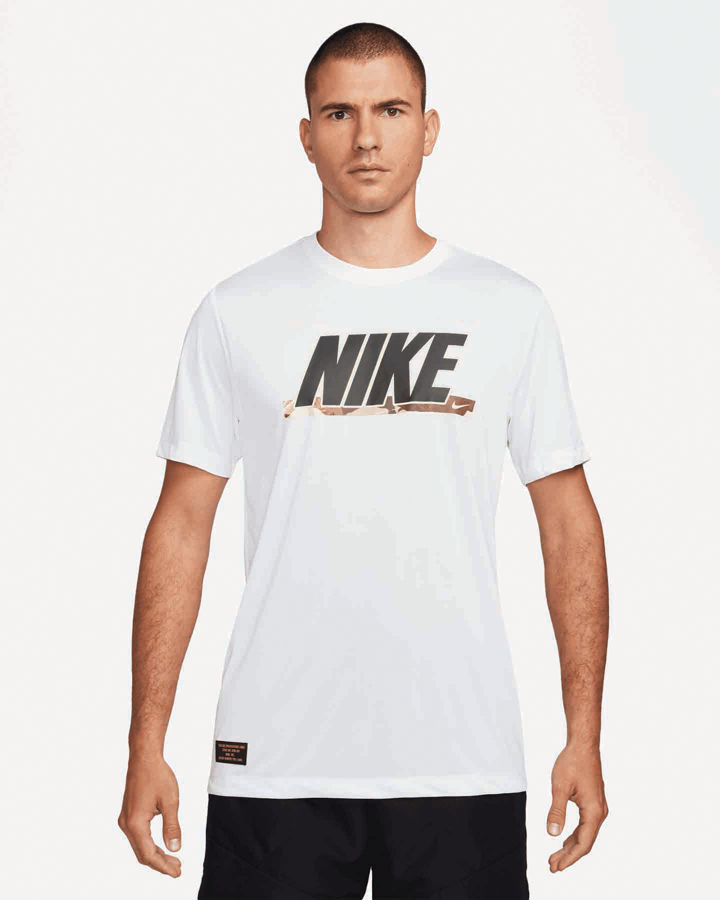 T-shirt training NIKE DRI FIT RLGD GFX M - Bianco - 0 | Cisalfa Sport