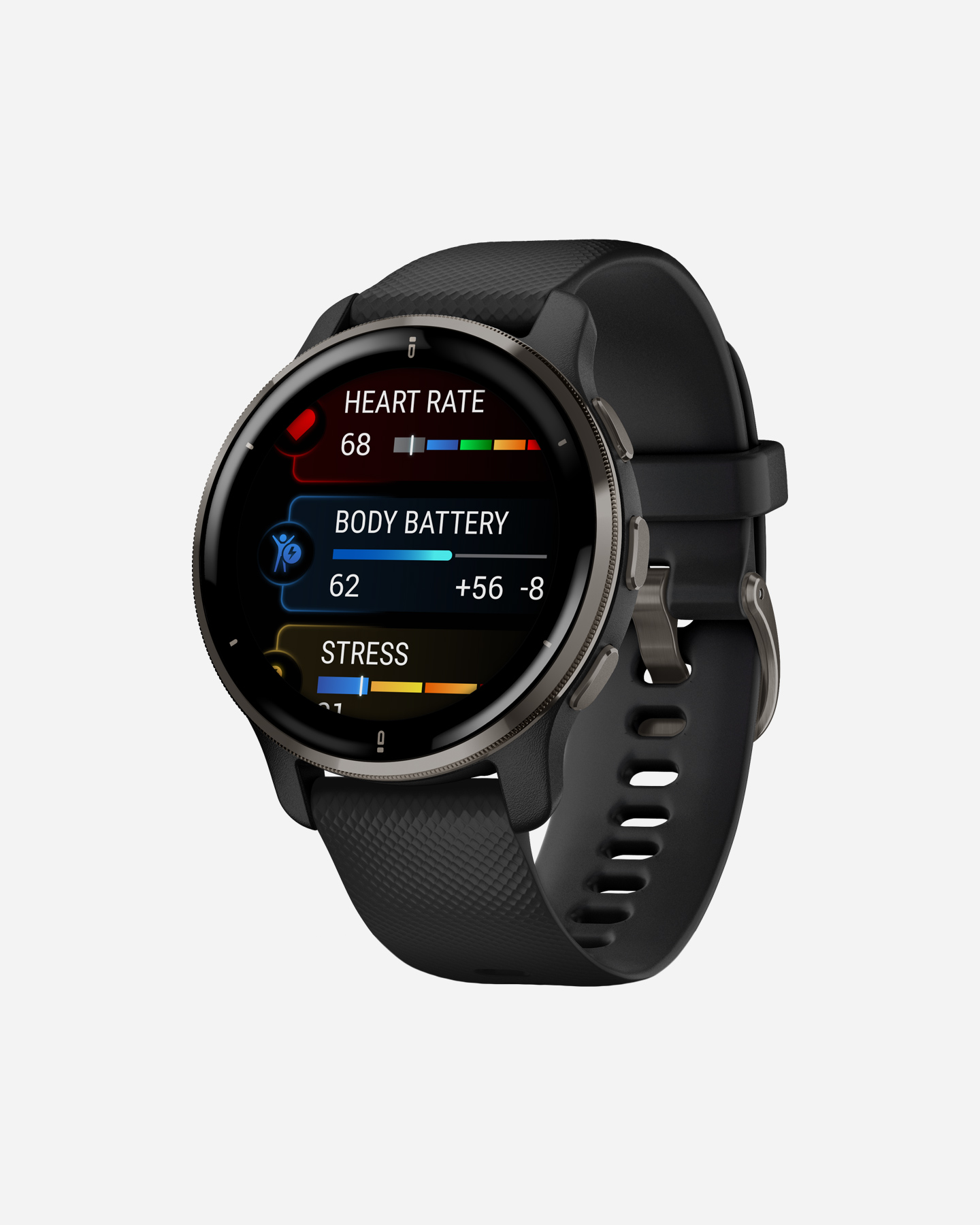 Orologio multifunzione GARMIN VENU 2 PLUS - Nero - 1 | Cisalfa Sport