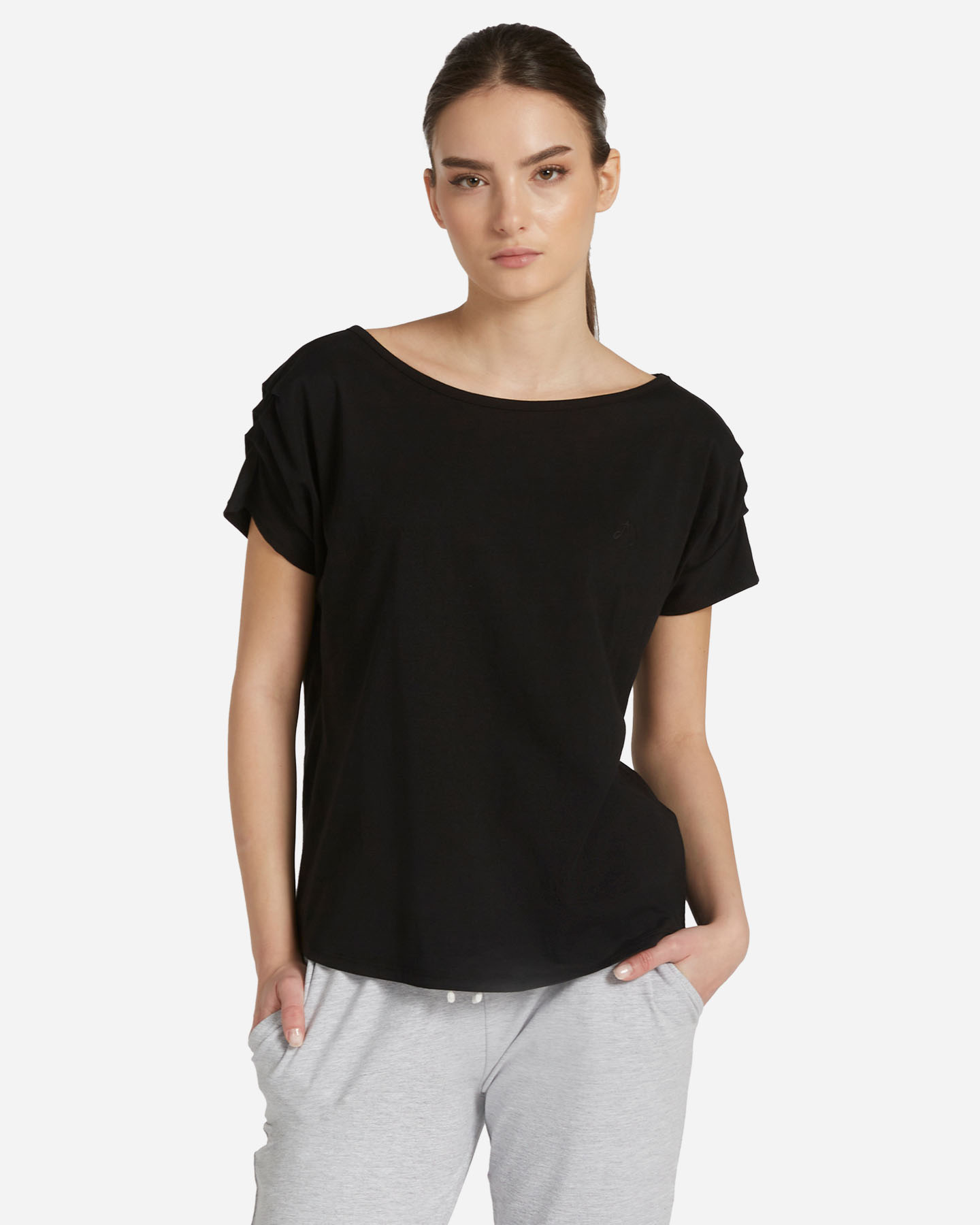 T-shirt ADMIRAL CLASSIC W - Nero - 0 | Cisalfa Sport