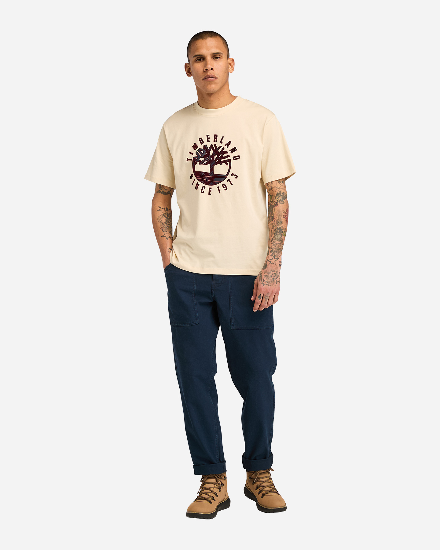 T-shirt TIMBERLAND TREE RICAMATO M - 3 | Cisalfa Sport