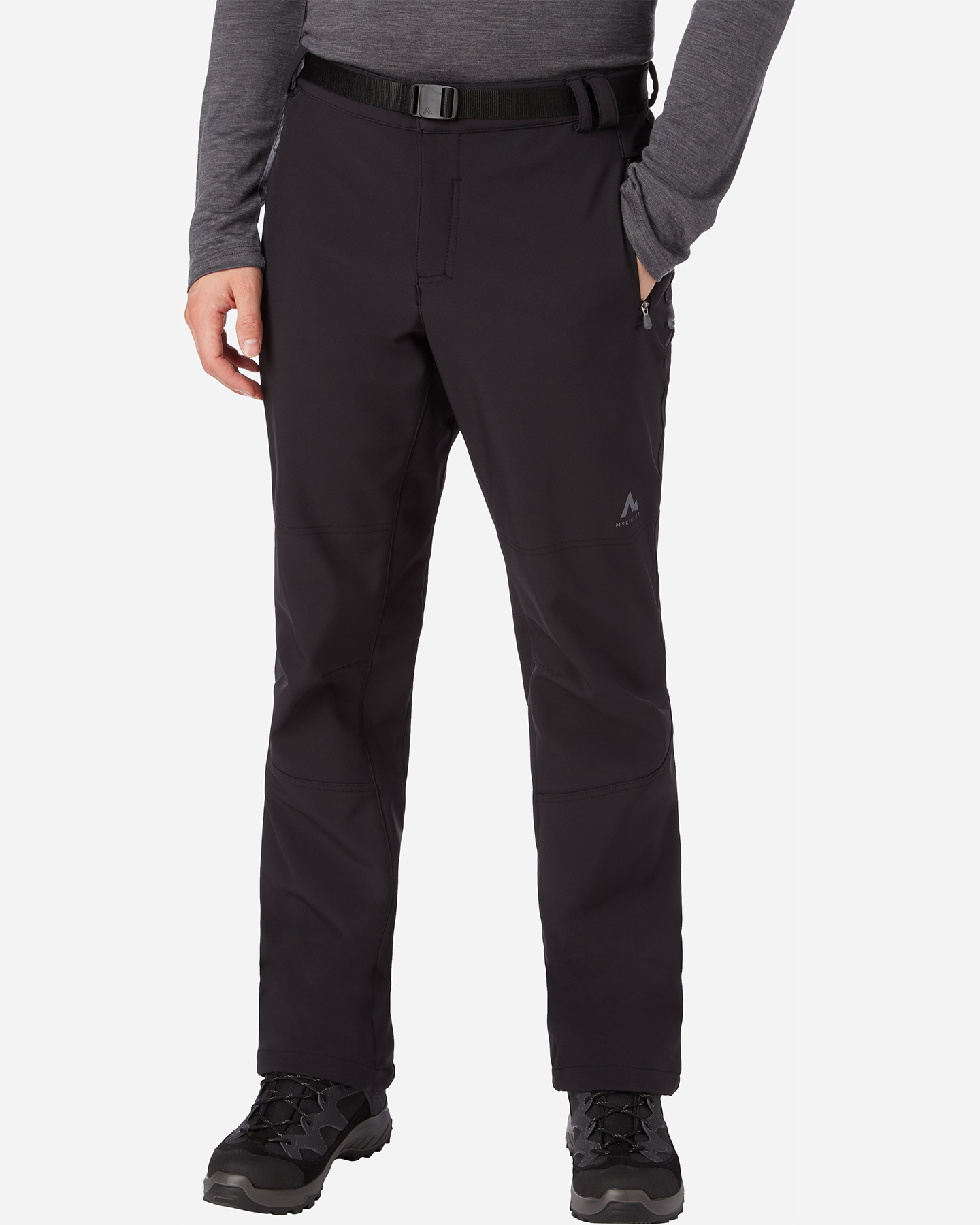 Pantalone outdoor MCKINLEY SHALDA II SOFTSHELL M - Nero - 1 | Cisalfa Sport