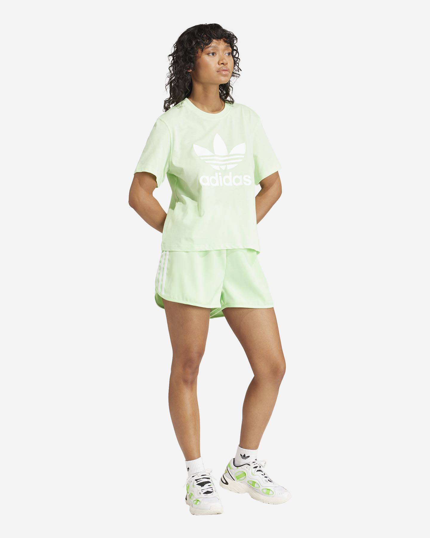 T-shirt ADIDAS ORIGINAL TREFOIL W - Verde - 3 | Cisalfa Sport