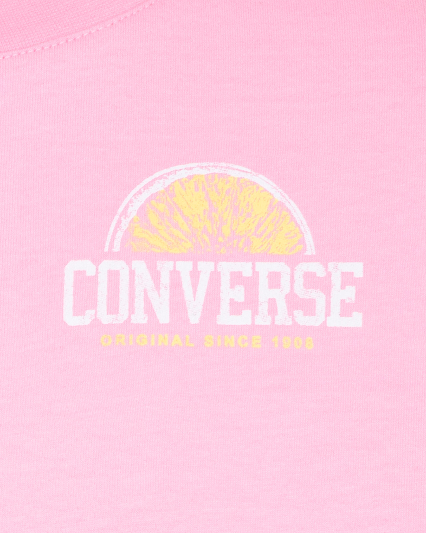 T-shirt CONVERSE BOXY JR - Giallo - 2 | Cisalfa Sport