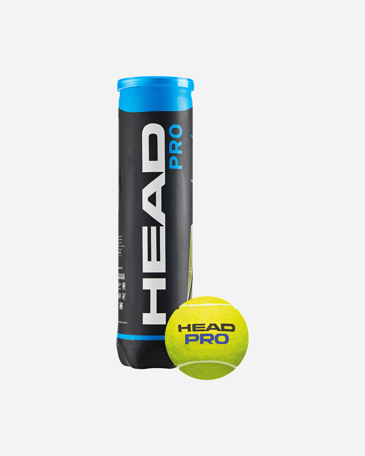 Palle tennis HEAD PRO - Giallo - 0 | Cisalfa Sport