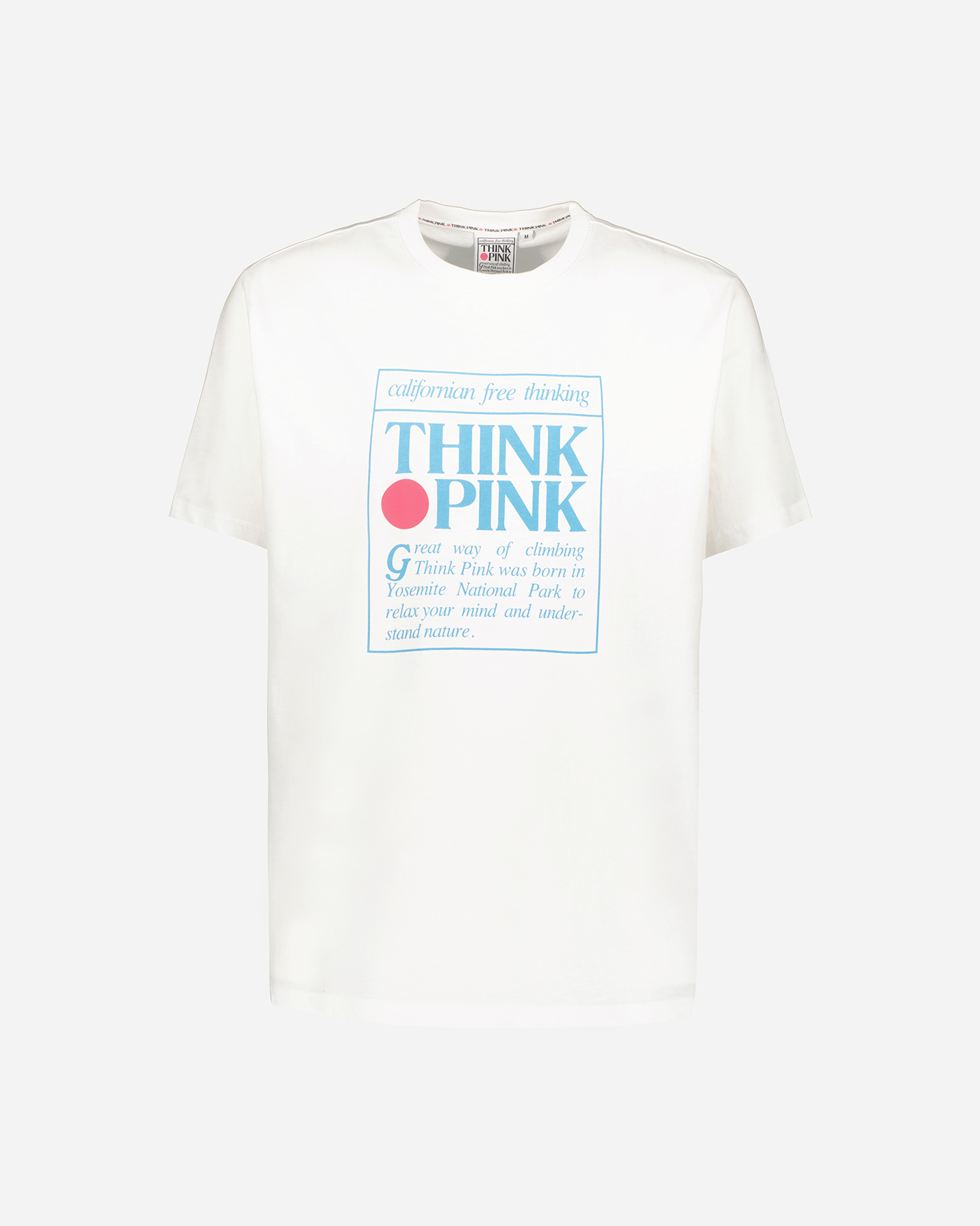 T-shirt THINK PINK BIG LOGO M - Bianco - 5 | Cisalfa Sport