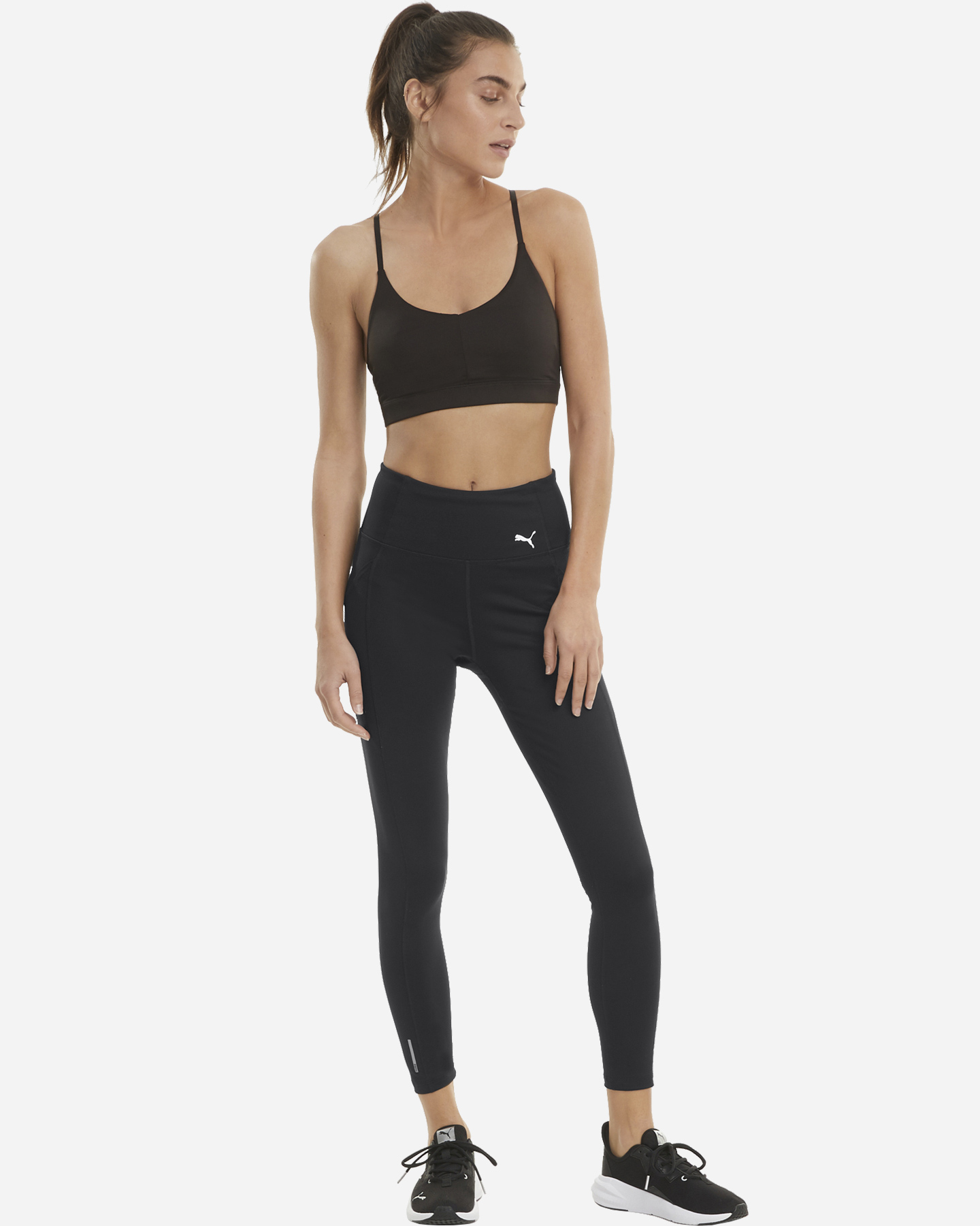 Leggings PUMA SMALL LOGO W - Nero - 4 | Cisalfa Sport