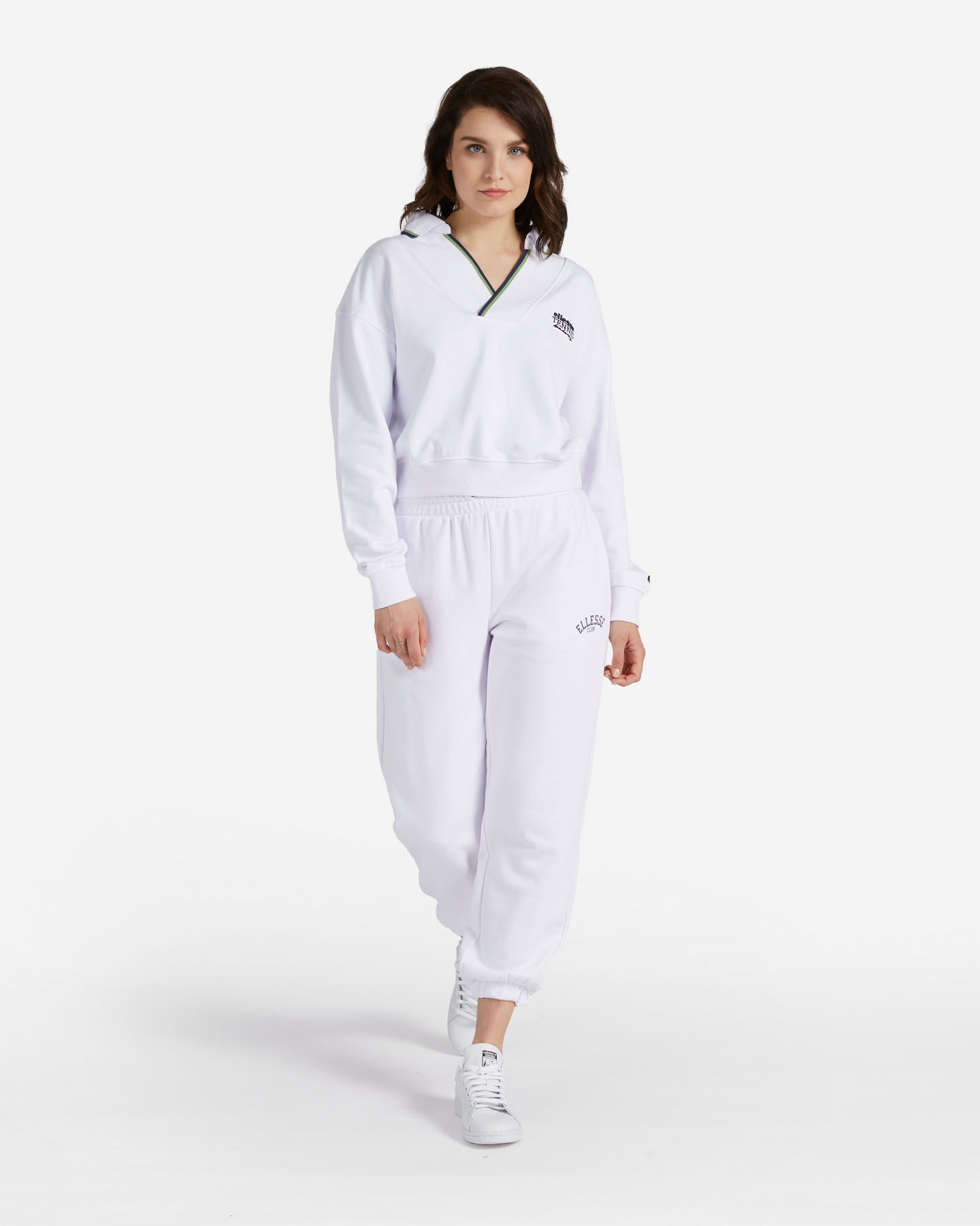 Felpa ELLESSE SARTORIA W - Bianco - 3 | Cisalfa Sport