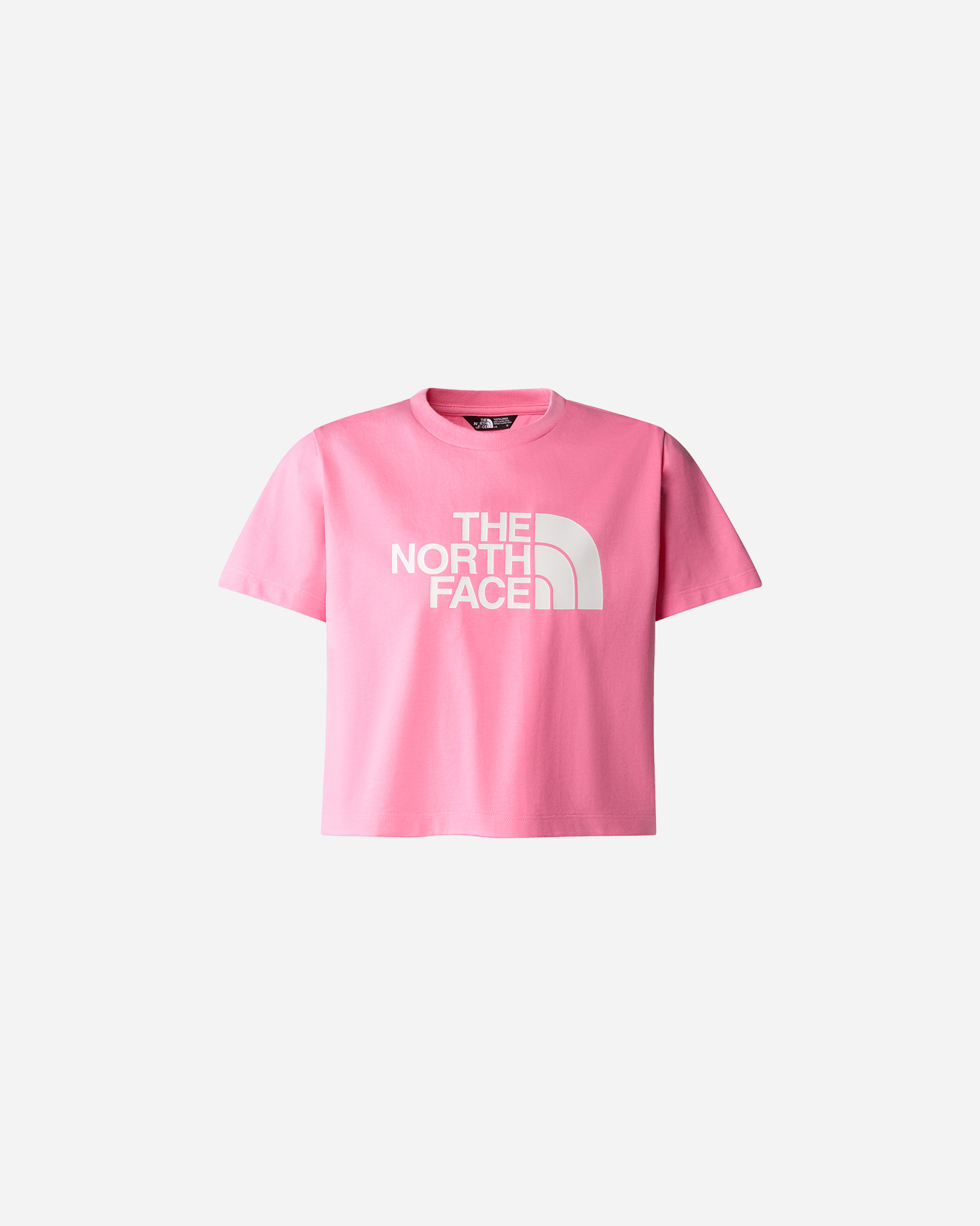 T-shirt THE NORTH FACE CROP EASY TEE JR - Rosa - 0 | Cisalfa Sport