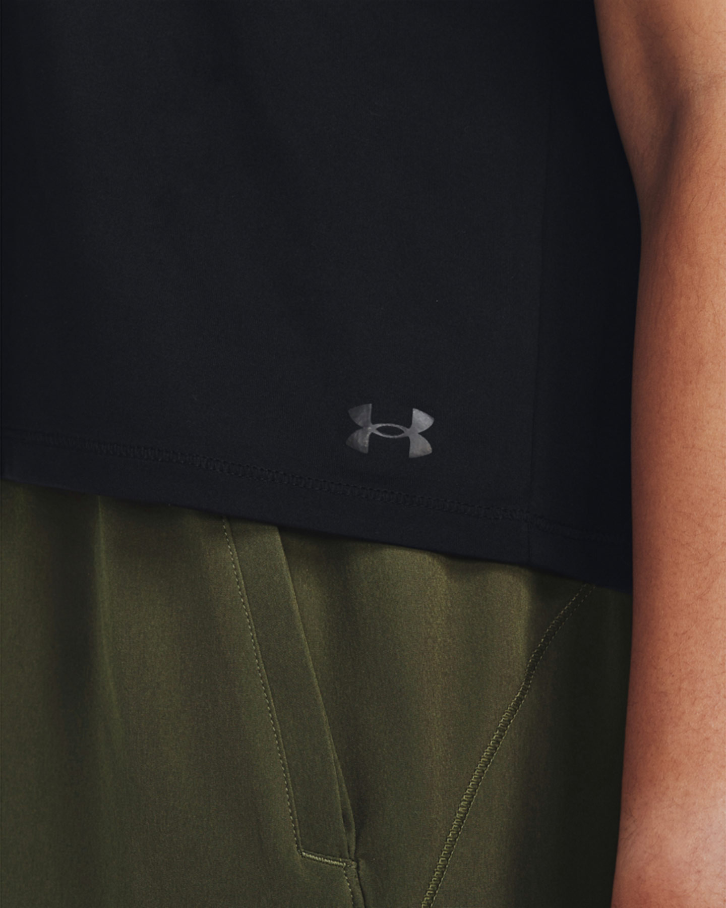 T-shirt training UNDER ARMOUR MOTION W - Nero - 3 | Cisalfa Sport