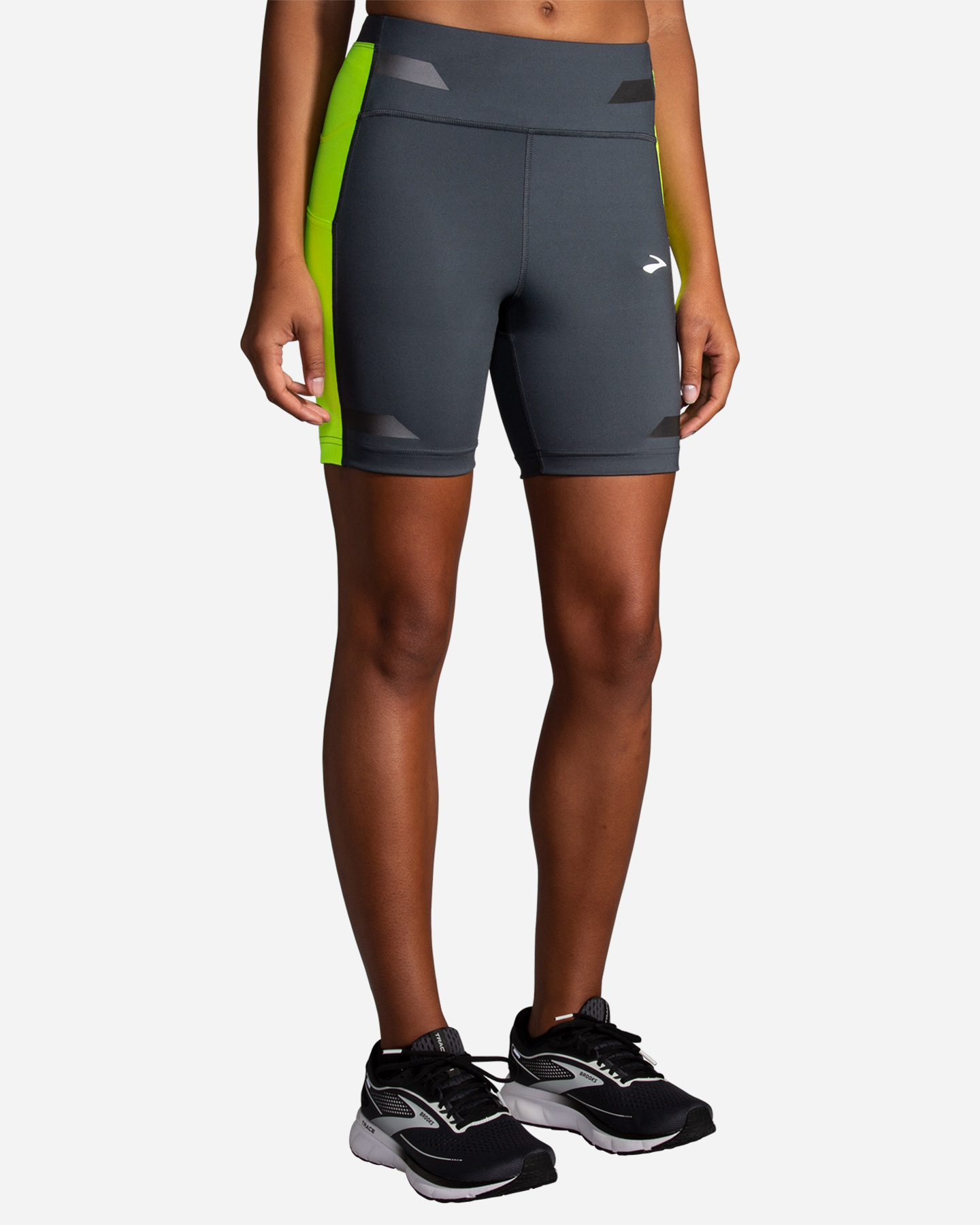 Short running BROOKS RUN VISIBLE W - Nero - 1 | Cisalfa Sport