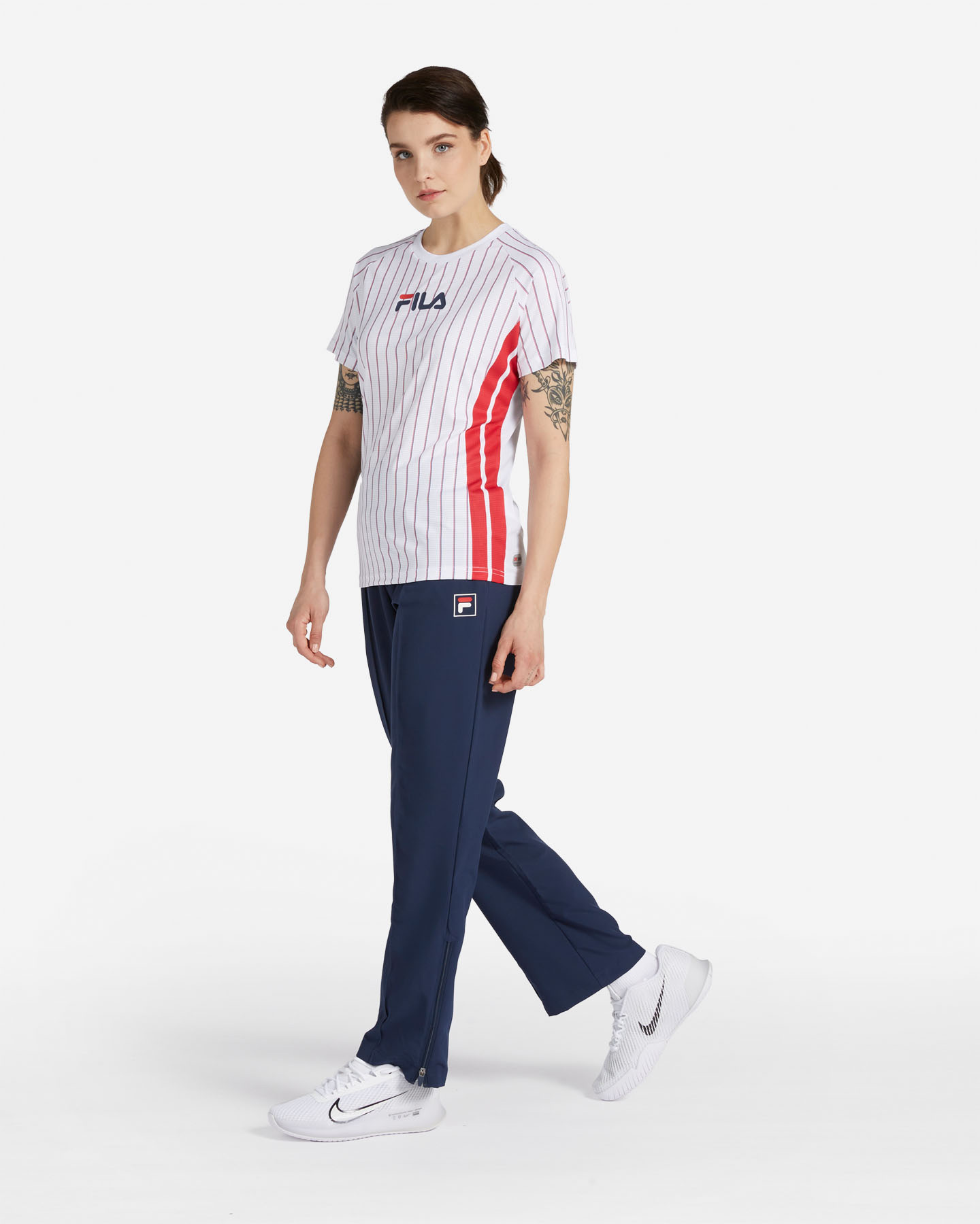 T-shirt tennis FILA COURT LINE W - 3 | Cisalfa Sport