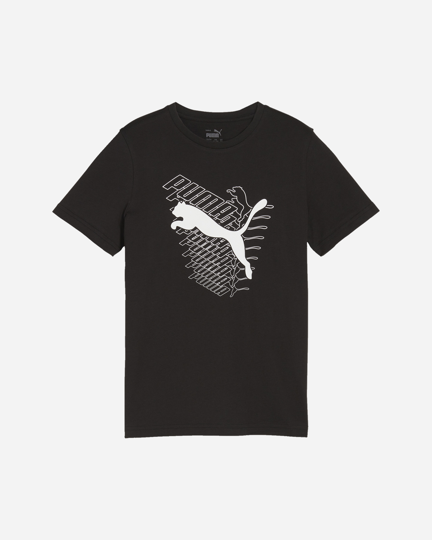 T-shirt PUMA GRAPHIC JR - Nero - 0 | Cisalfa Sport
