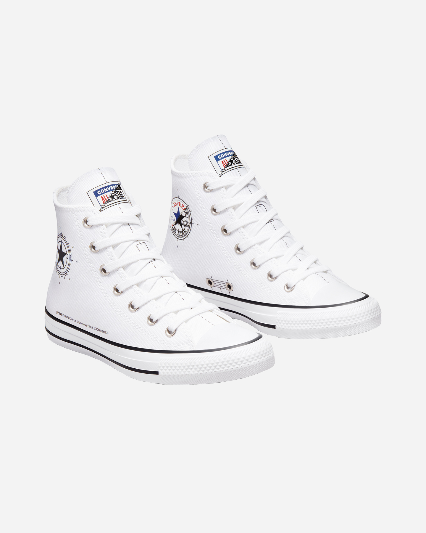 Scarpe sneakers CONVERSE CHUCK TAYLOR ALL STAR HIGH GS OPTICAL JR - 1 | Cisalfa Sport