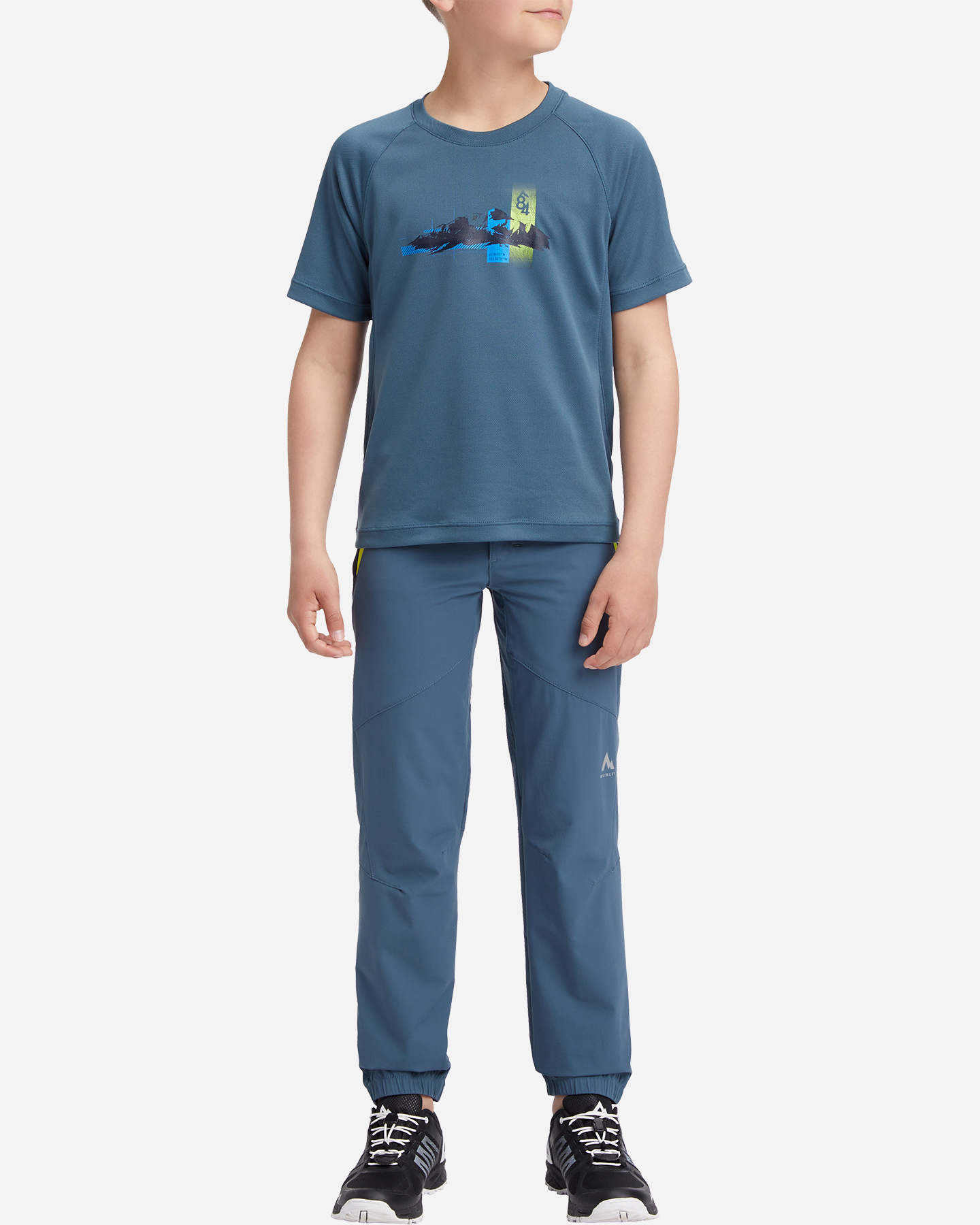 T-shirt MCKINLEY ASTER JR - Blu Navy - 3 | Cisalfa Sport