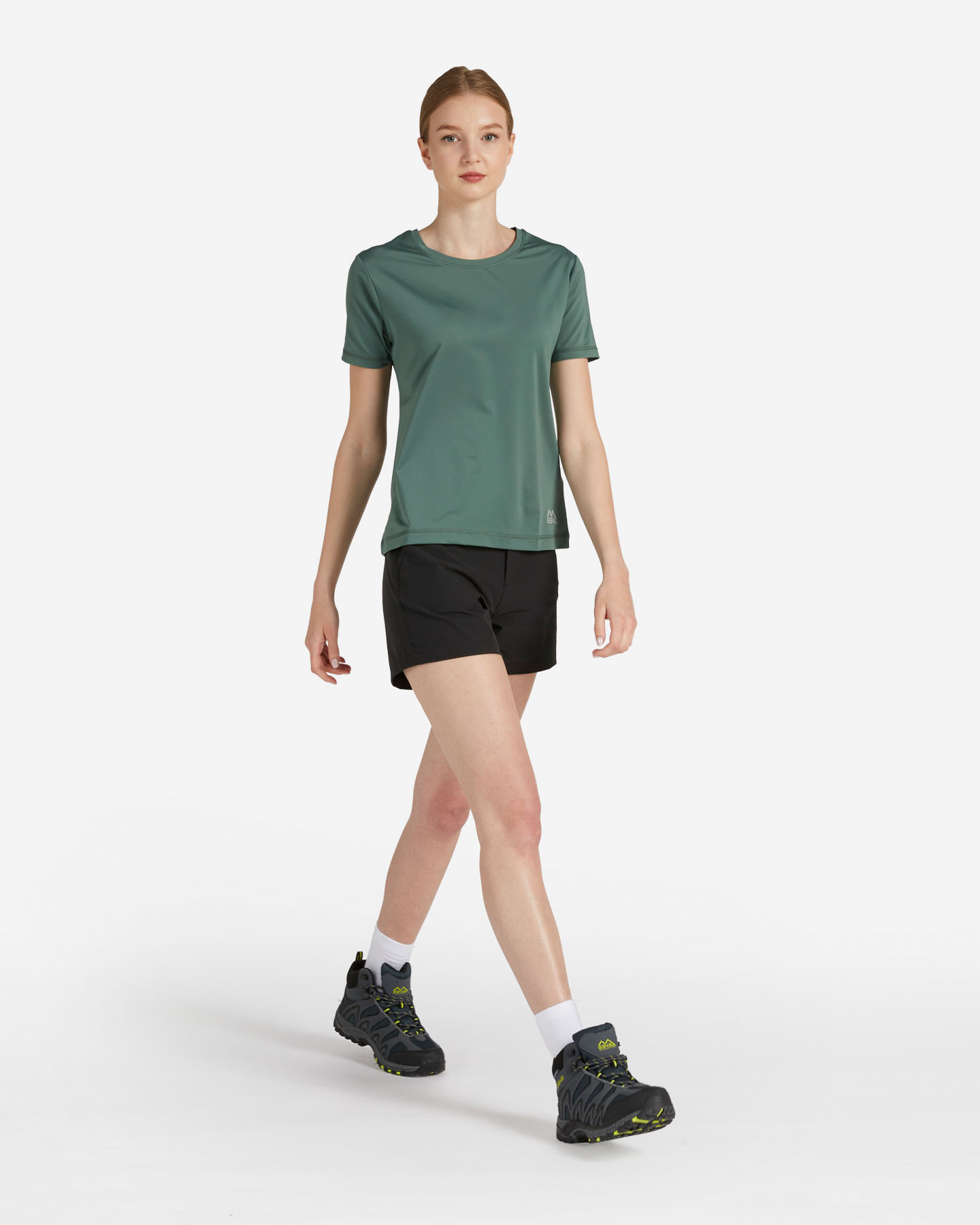 T-shirt 8848 MOUNTAIN ESSENTIAL W - Verde - 3 | Cisalfa Sport