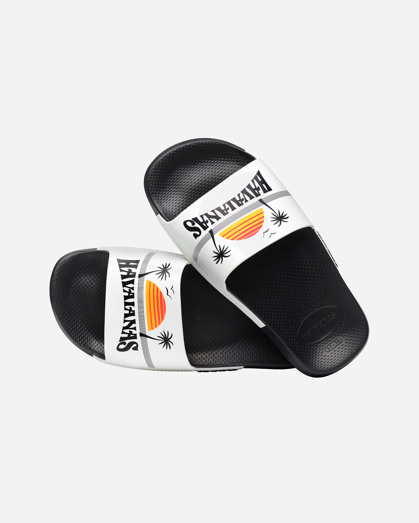 Sandali HAVAIANAS SLIDE CLASSIC PRINT M - Nero - 1 | Cisalfa Sport