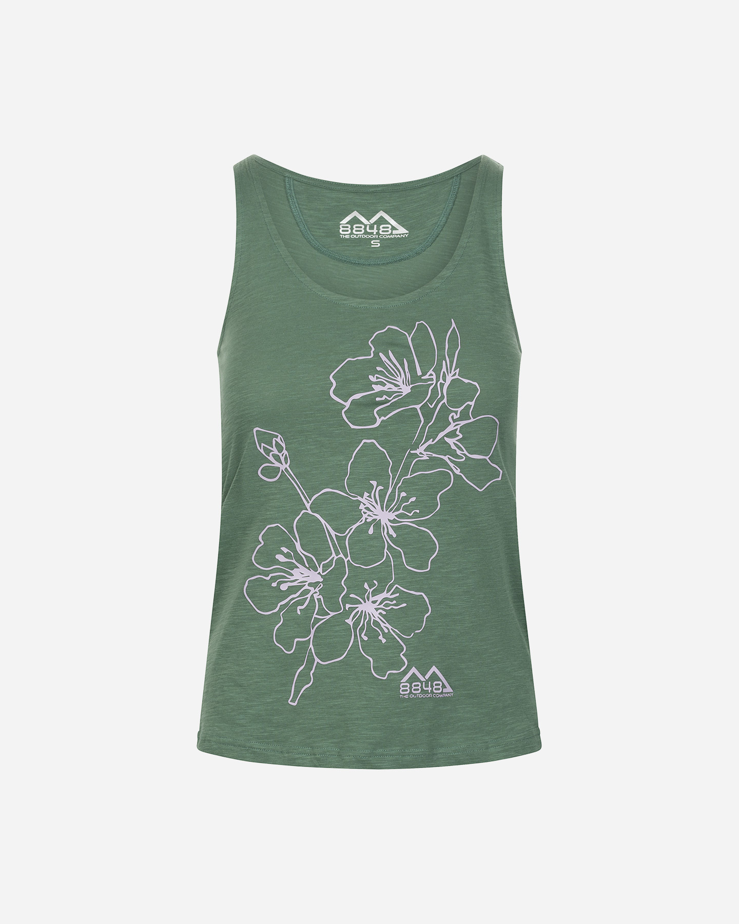 T-shirt 8848 MOUNTAIN ESSENTIAL W - Verde - 0 | Cisalfa Sport