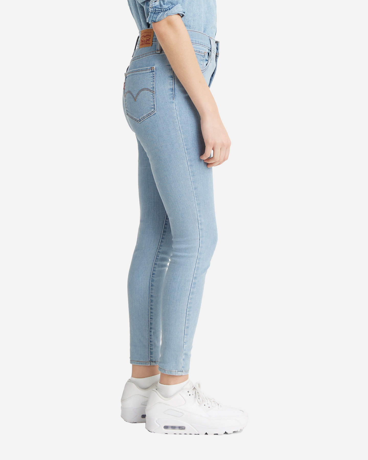 Jeans LEVI'S 720 HIGH RISE SUPER SKINNY L30 DENIM W - 1 | Cisalfa Sport