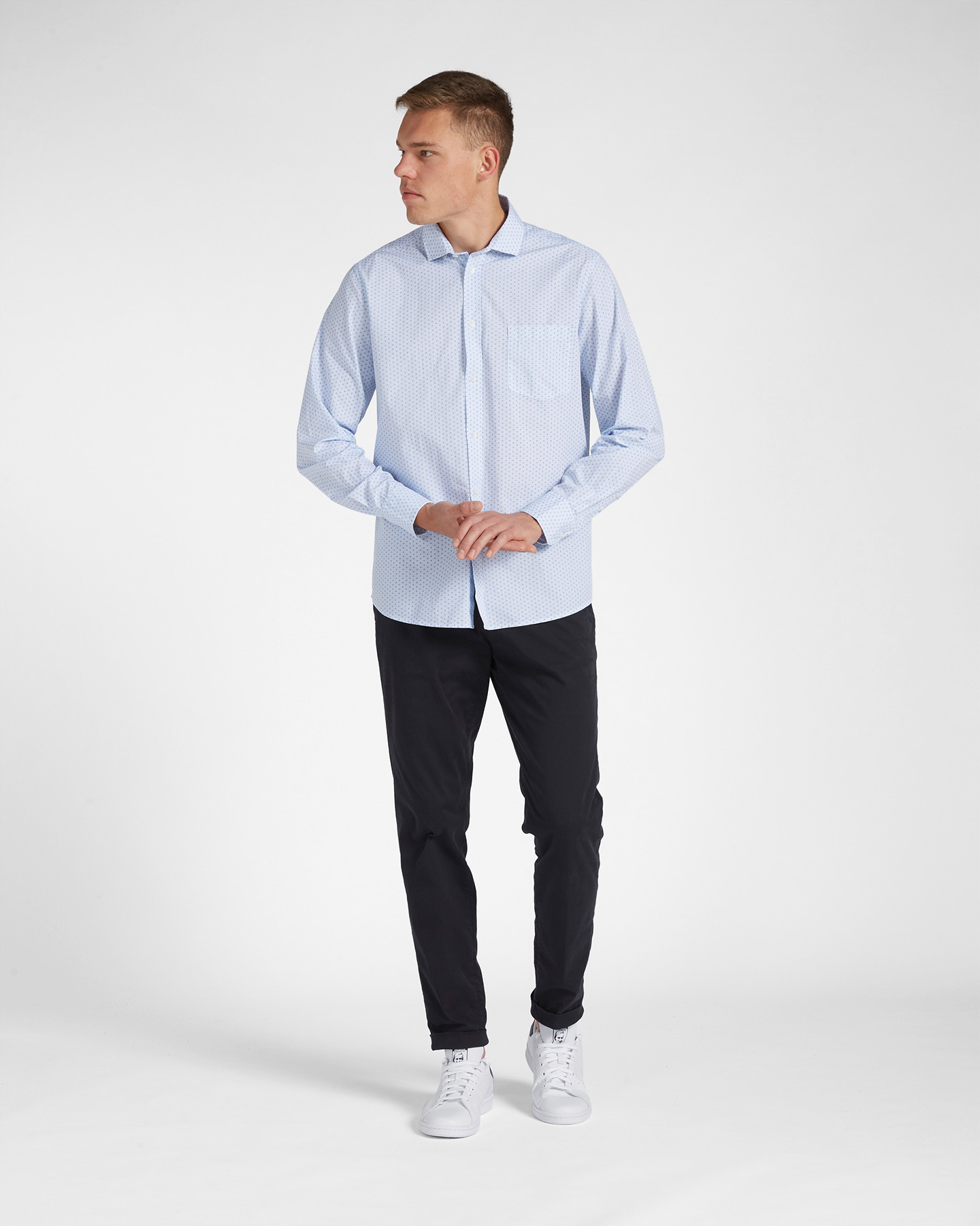 Camicia DACK'S BASIC COLLECTION M - Azzurro - 1 | Cisalfa Sport