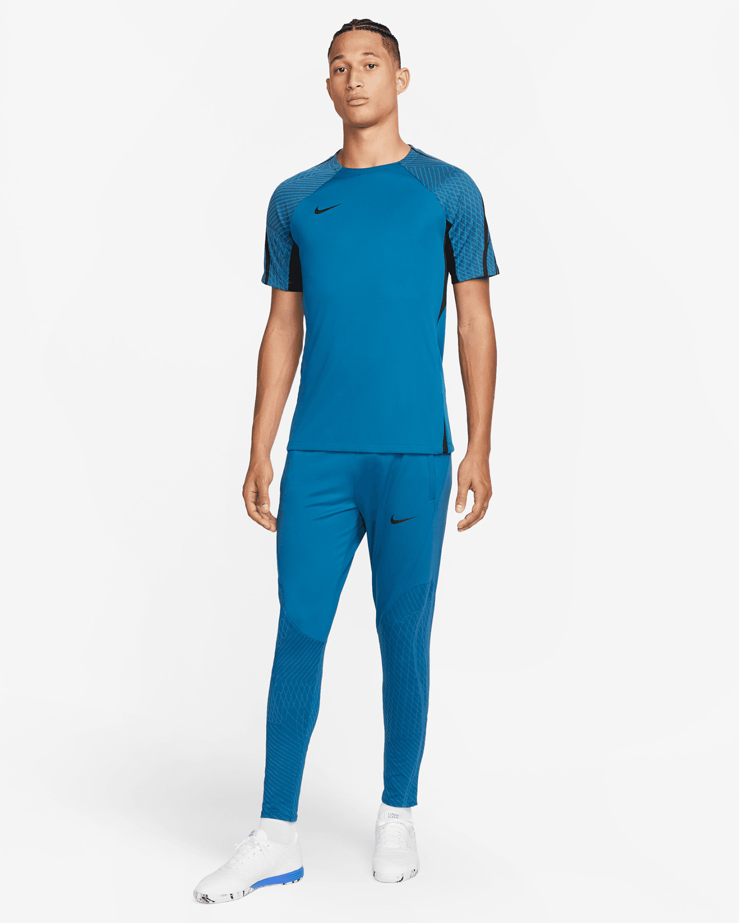 Maglia calcio NIKE DRI FIT STRIKE M - Blu - 5 | Cisalfa Sport